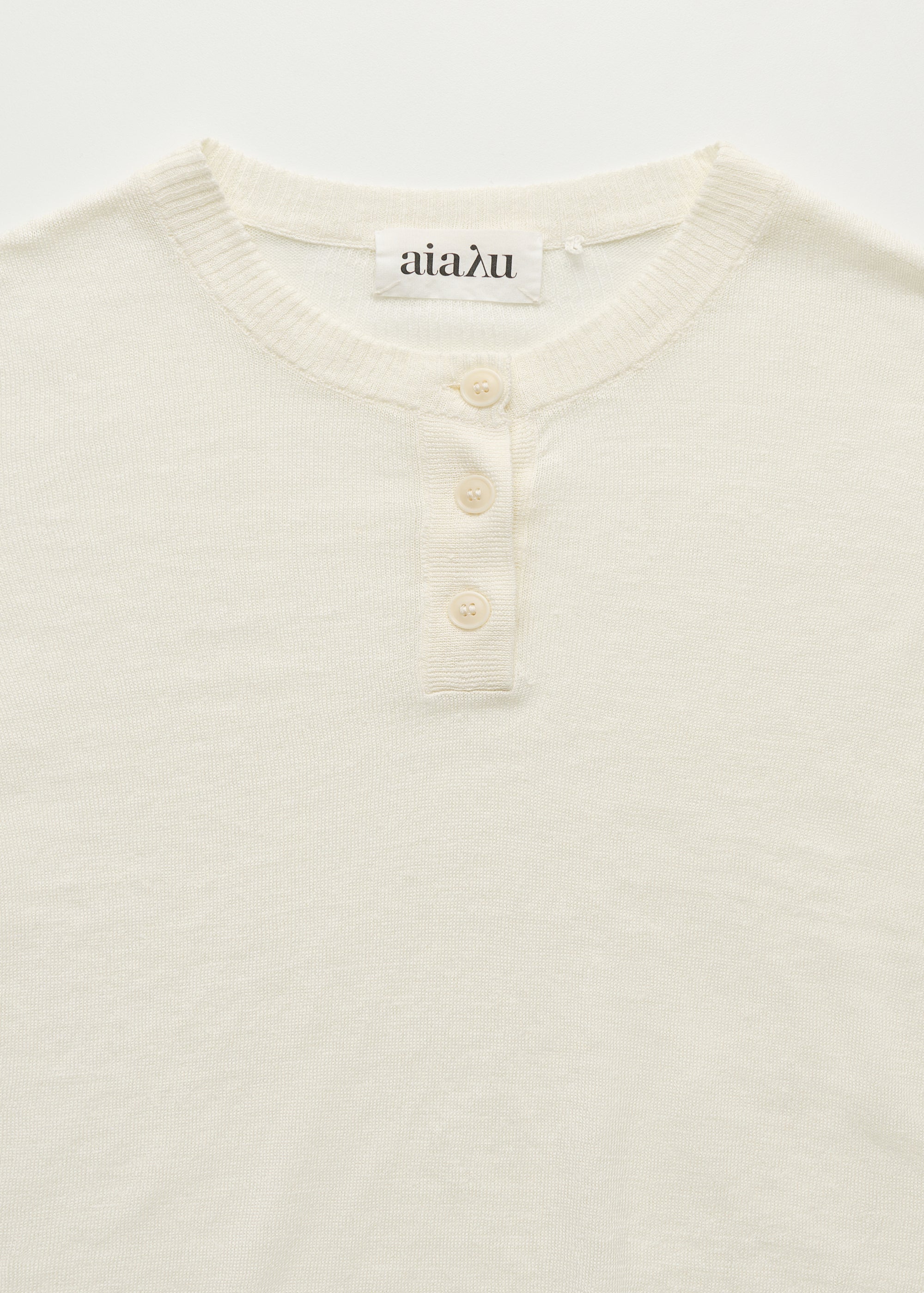 Kanika sweater – linen | Ecru Sweater aiayu