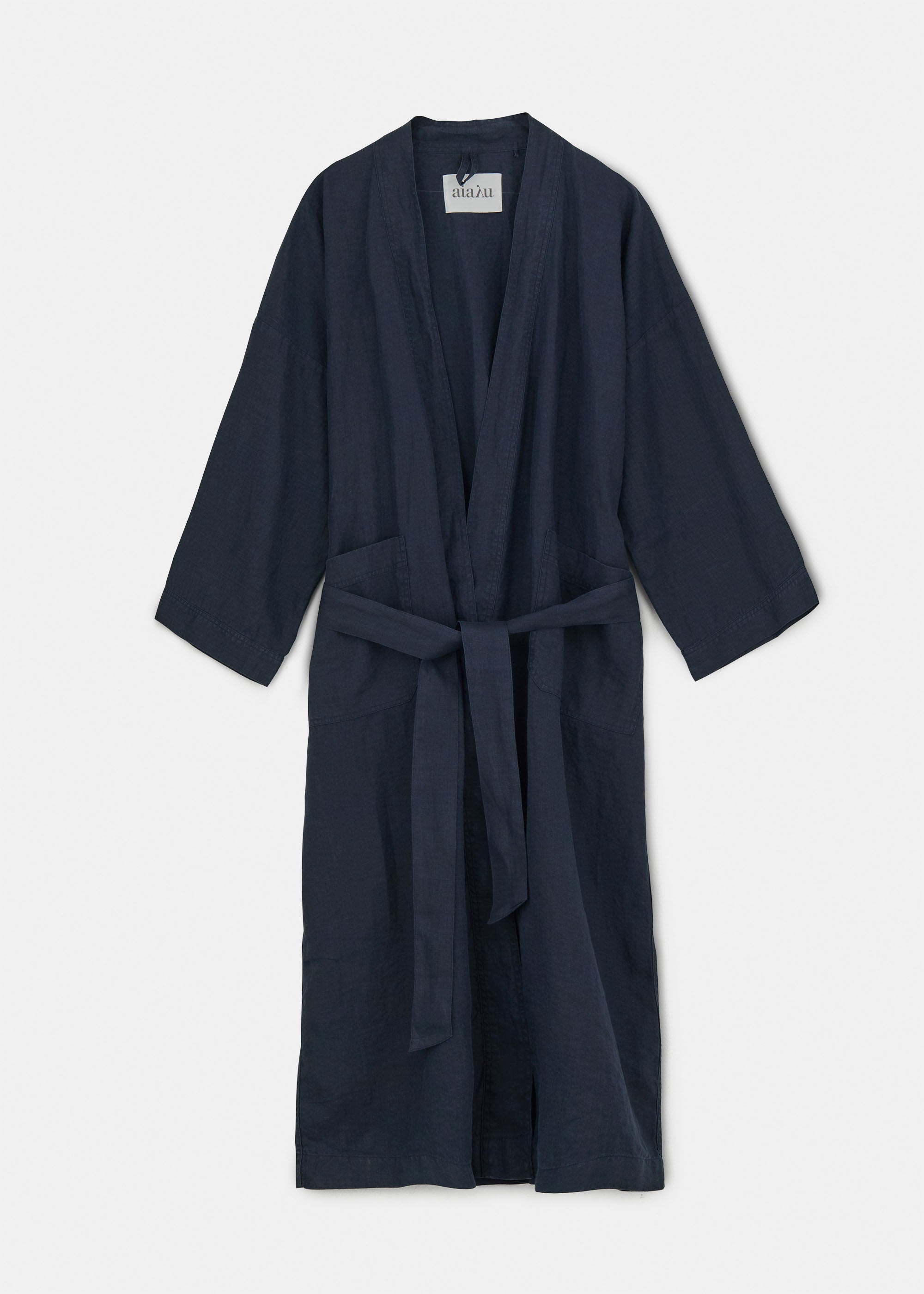 Kimono linen | Navy