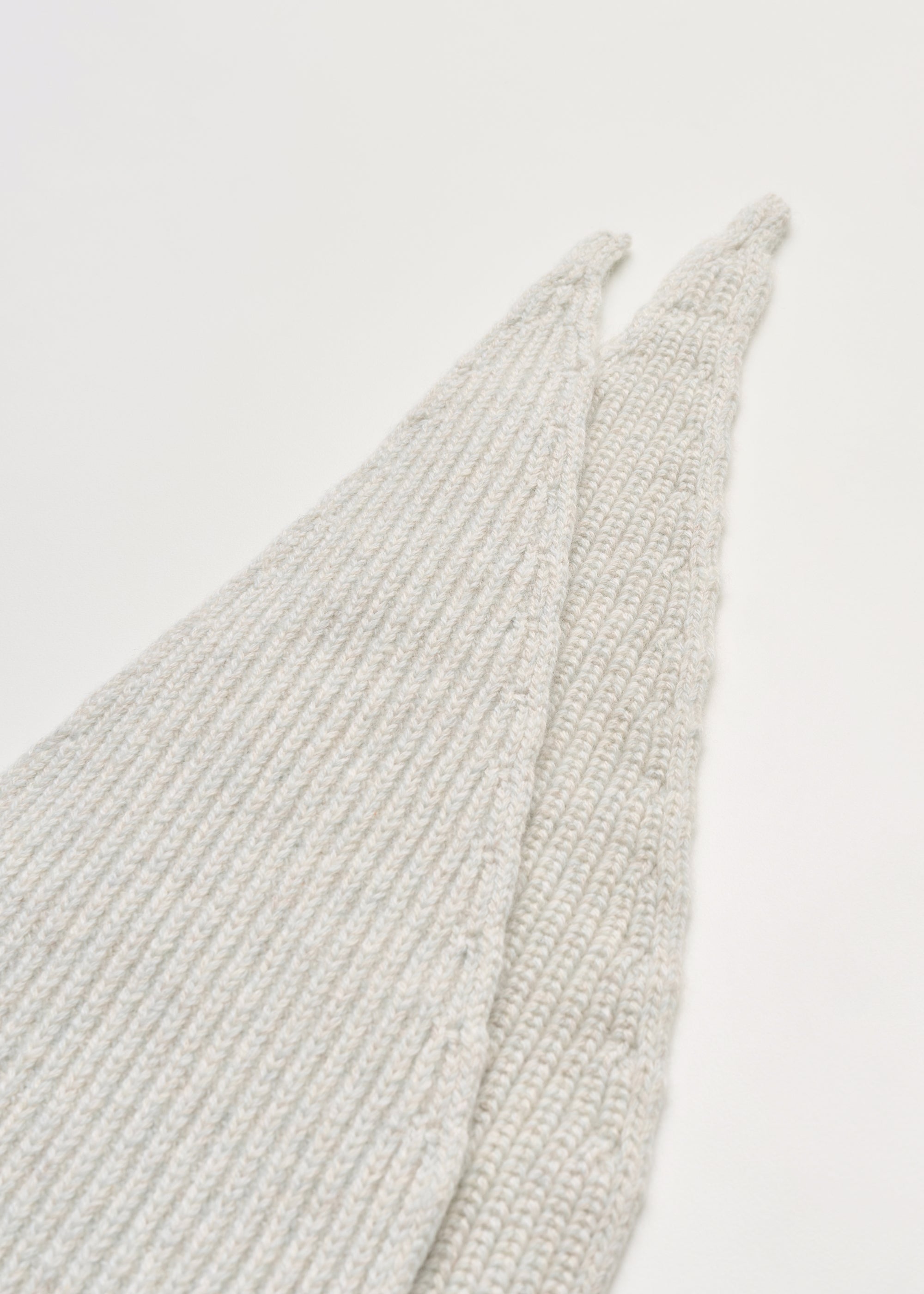 Knox scarf – cashmere | Dove Mouline Scarf aiayu
