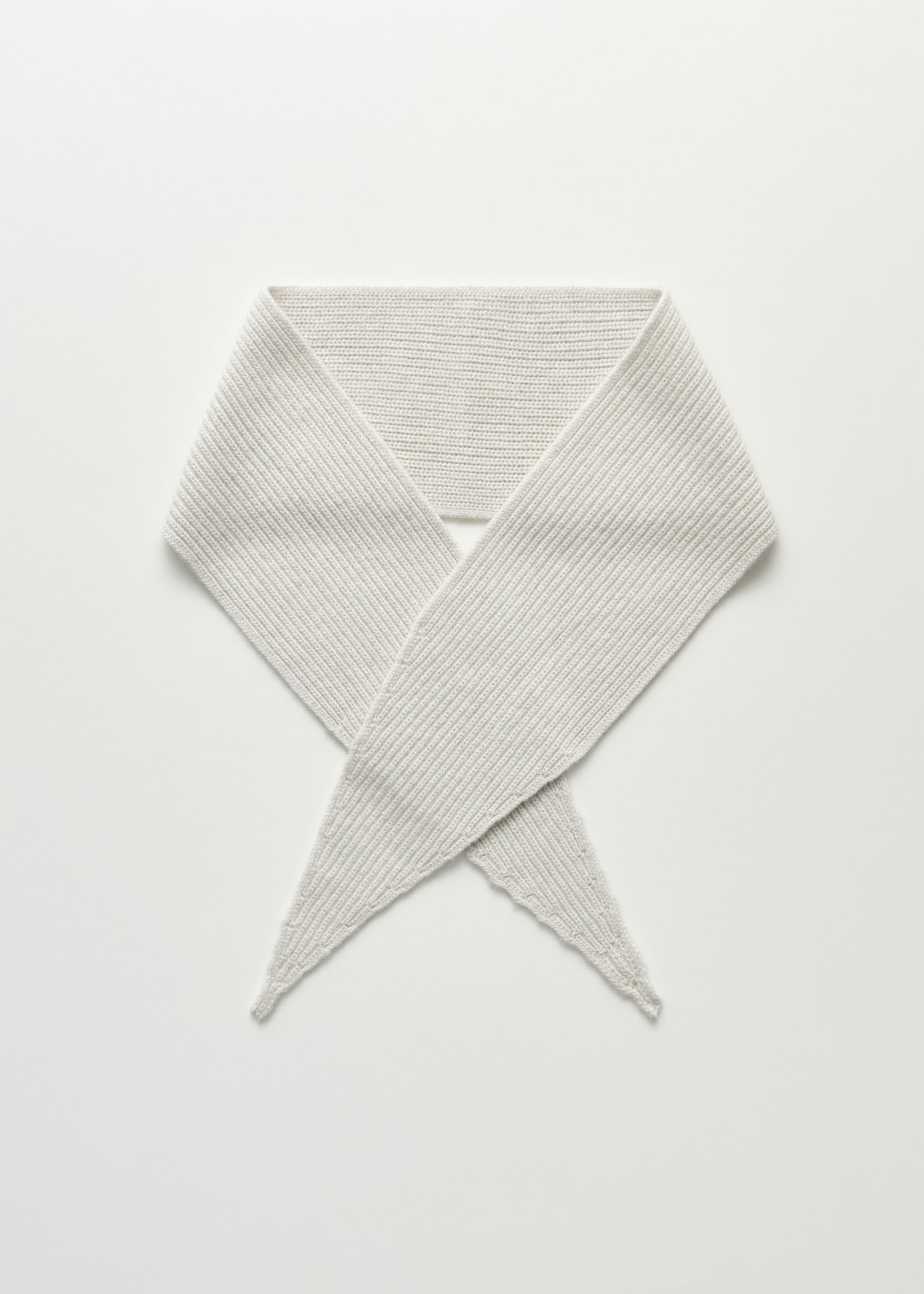 Knox scarf – cashmere | Dove mouline Scarf aiayu