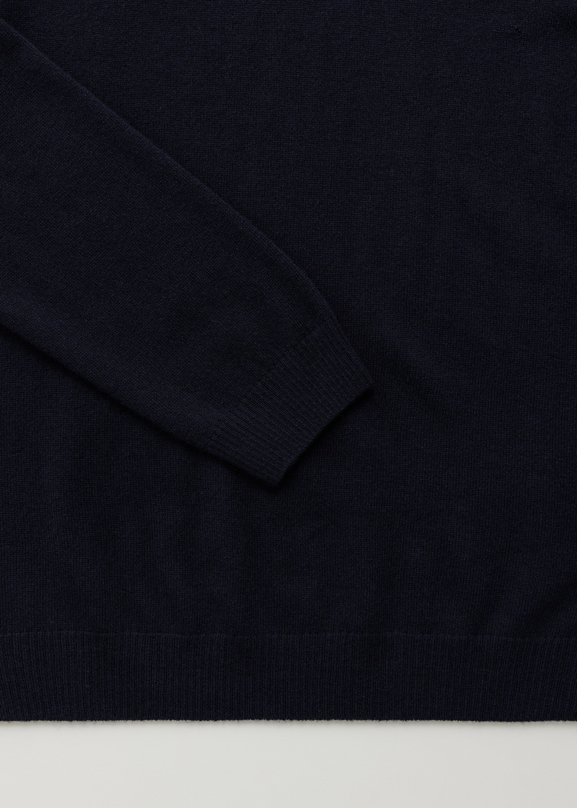 Leonardo cashmere sweater | Black Blue