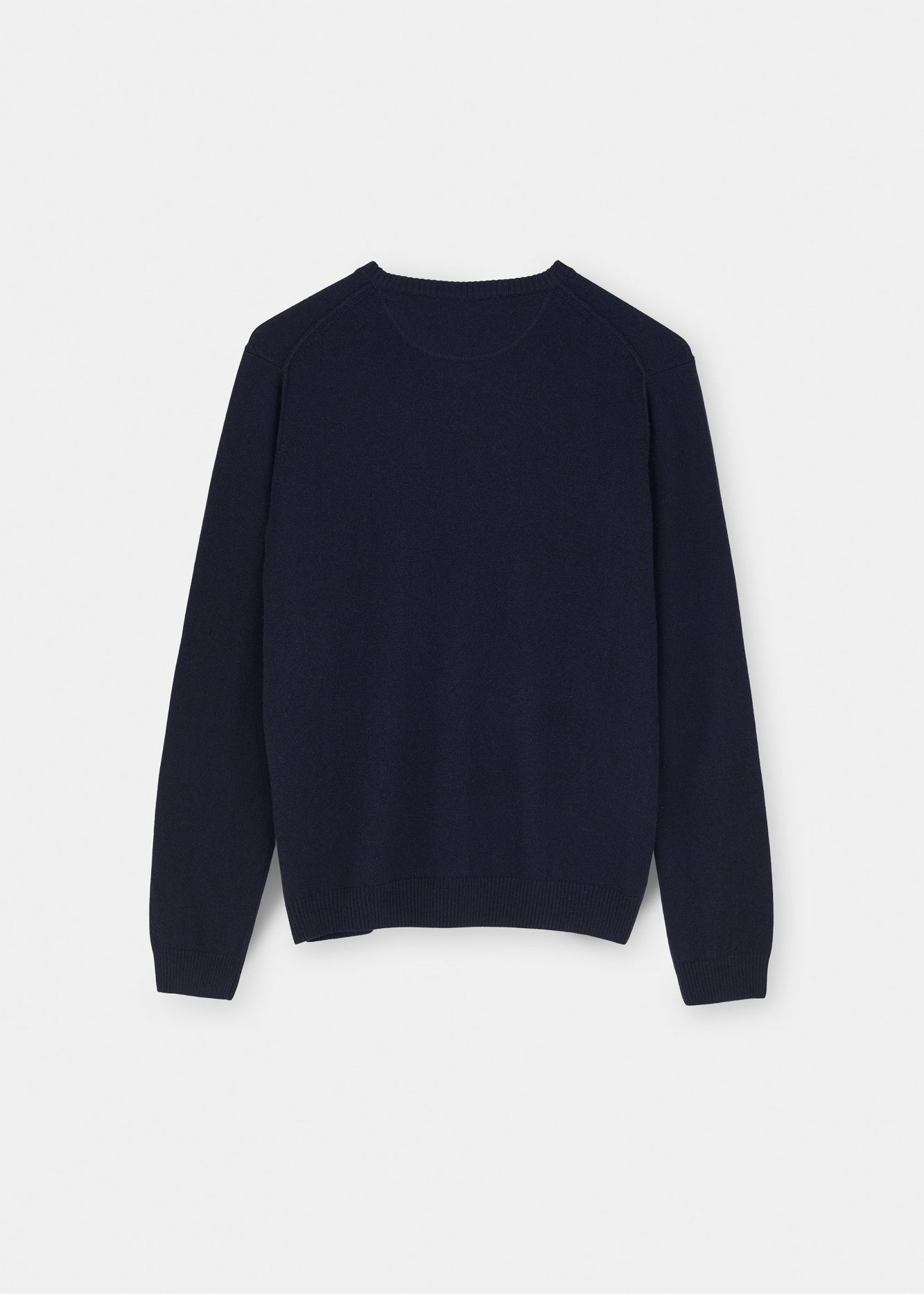 Leonardo cashmere sweater | Black Blue