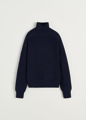 Limon sweater | Navy Sweater aiayu