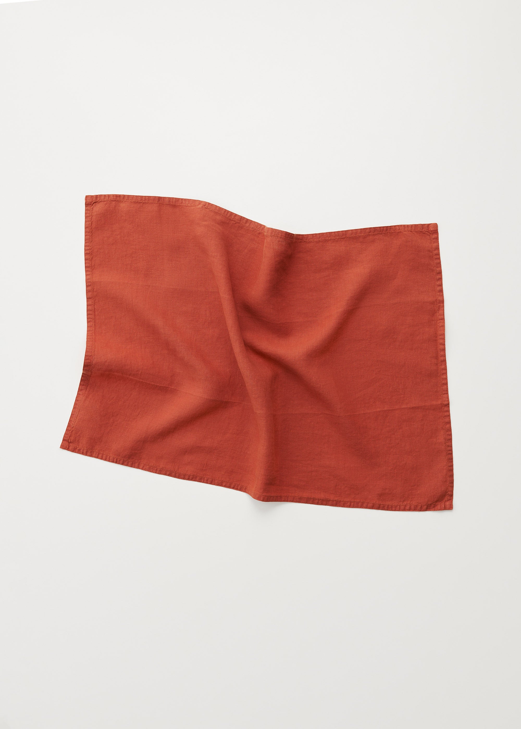 Linen kitchen towel (set of 2 pcs) | Terracotta