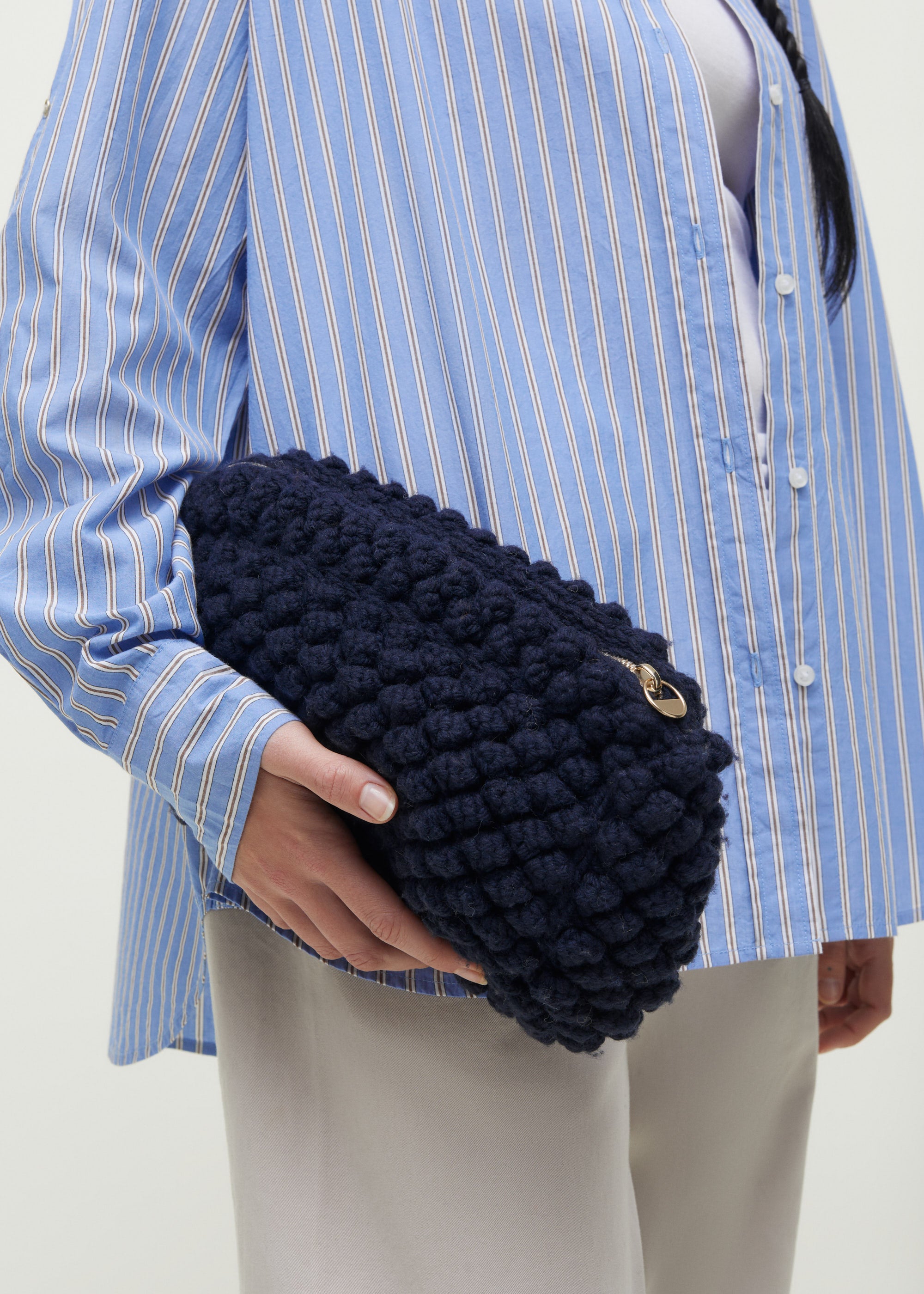 Linn clutch | Black Blue