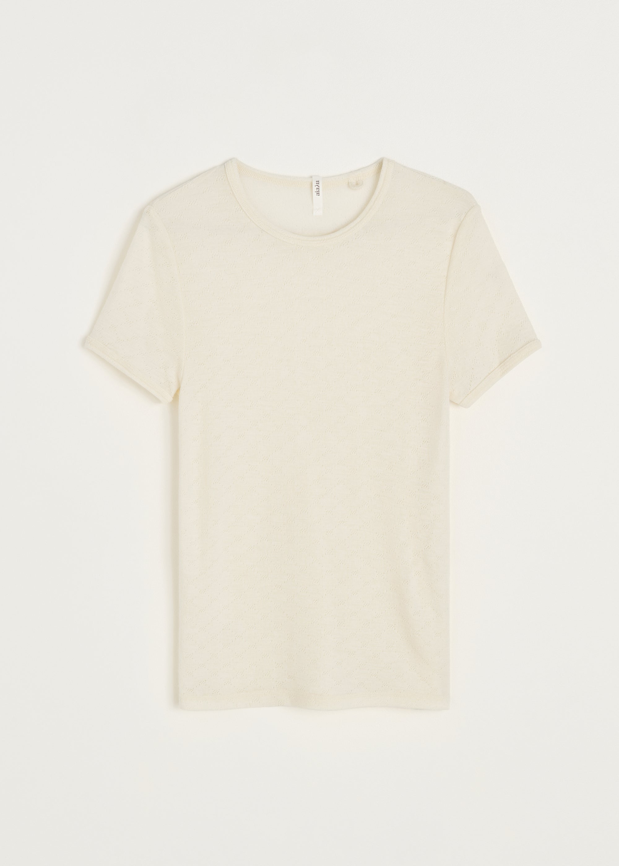 Lumae tee | Pure Ecru T-shirt aiayu