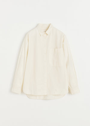Lynette shirt | Pure Ecru Shirt Woven aiayu