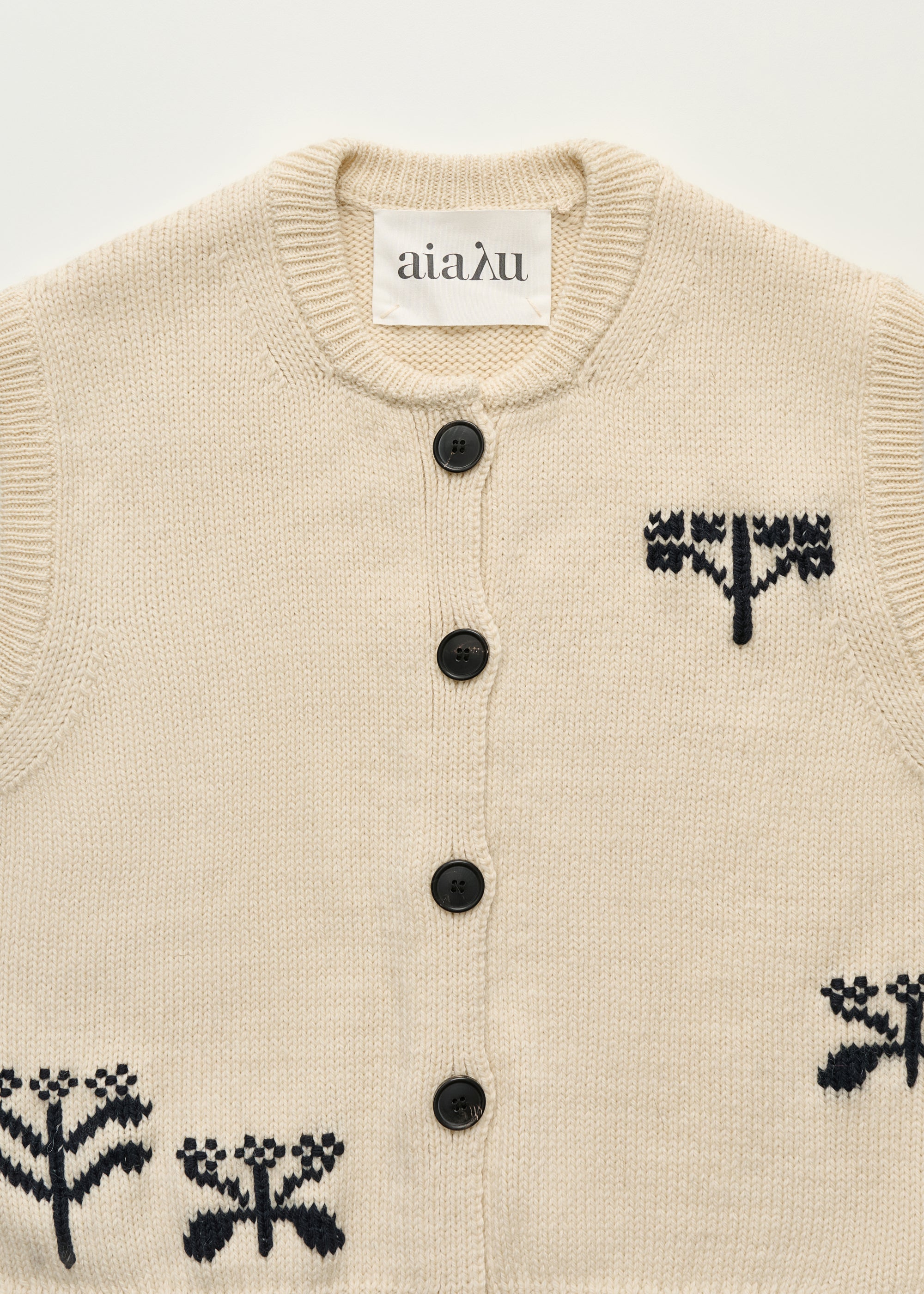 Macha vest – highland wool | Mix pure ecru Vest aiayu