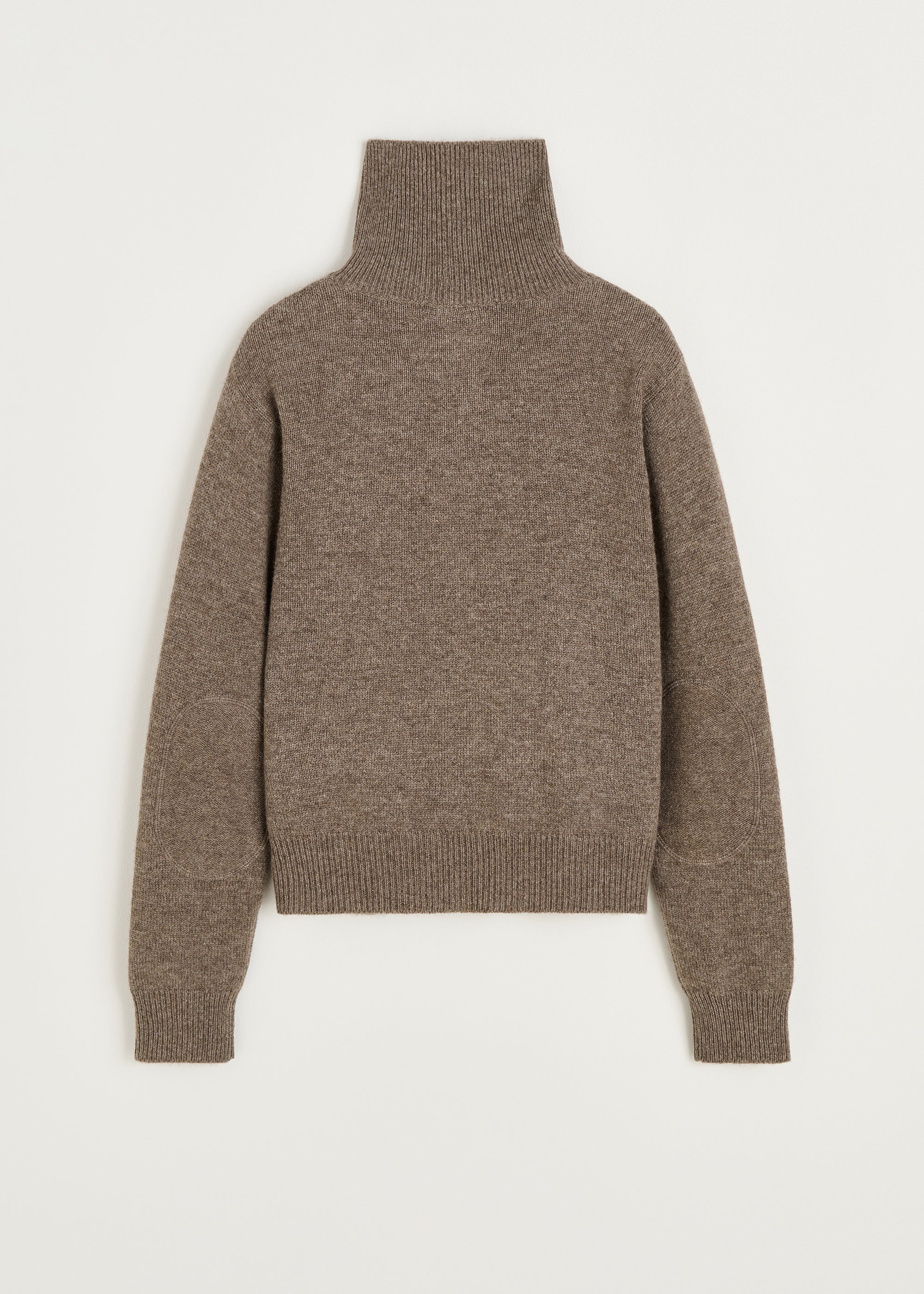 Maji sweater – yak | Pure Light Brown Sweater aiayu
