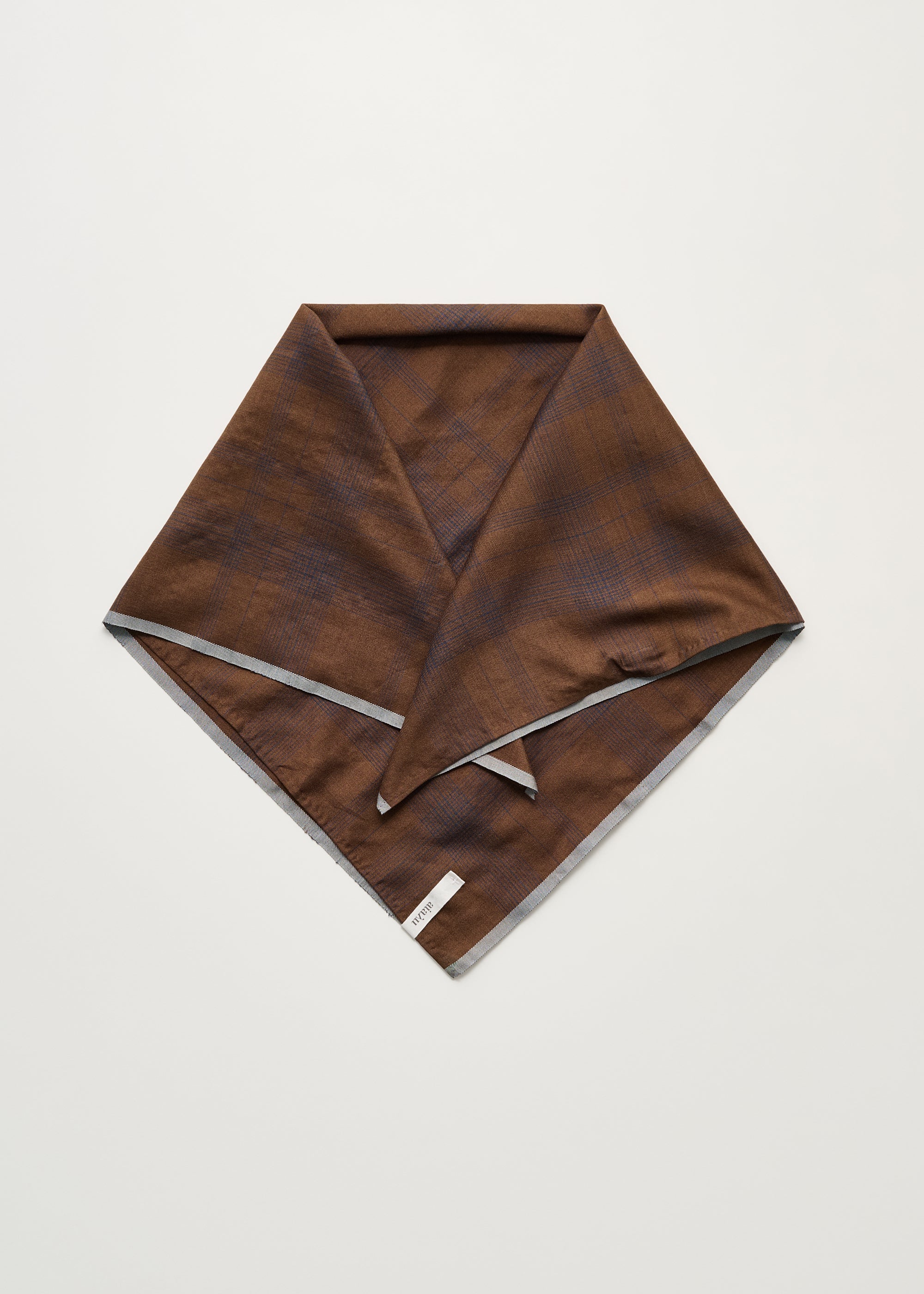Malila scarf – pure silk | Mix Chocolate Scarf aiayu