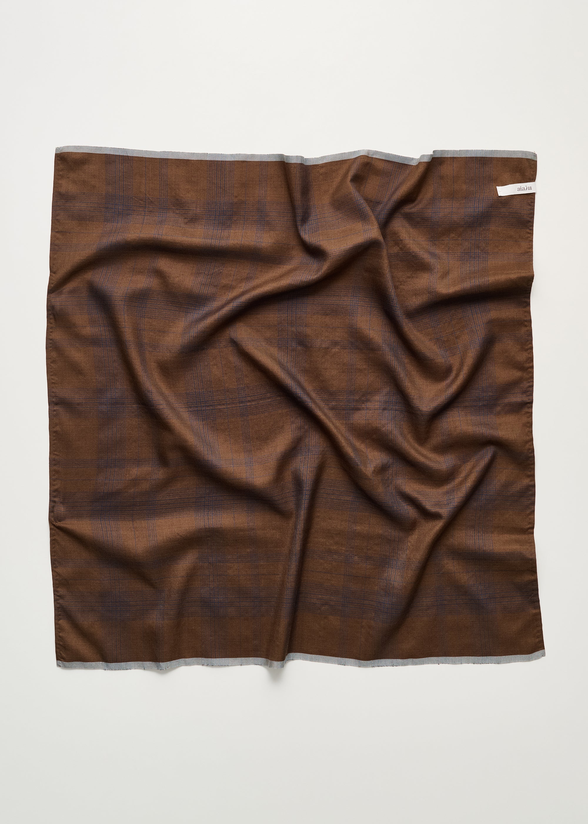 Malila scarf – pure silk | Mix Chocolate Scarf aiayu