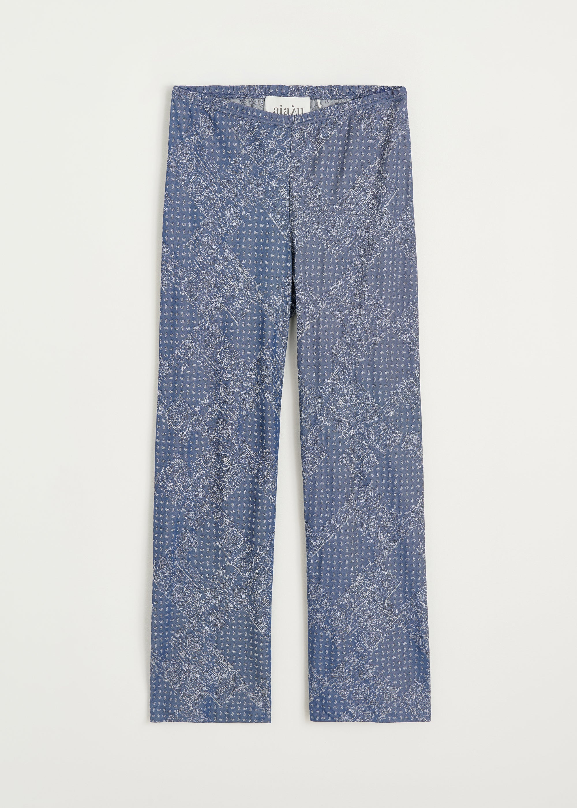 Mara pants jacquard | Bluebell paisley Pants aiayu