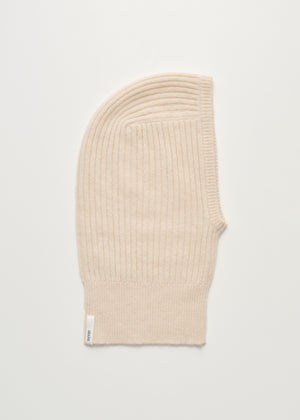Masao balaclava – cashmere | Pure ecru Hat aiayu