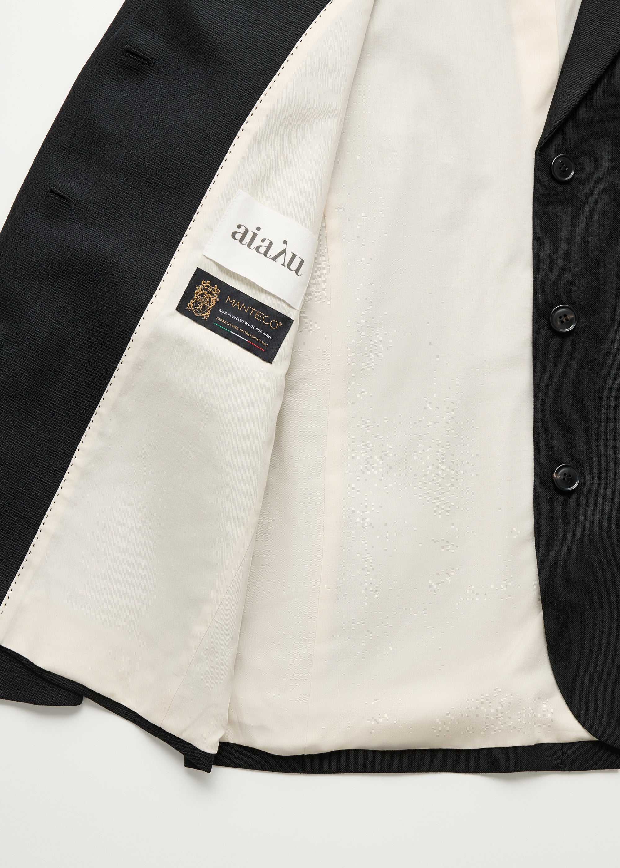 Mason blazer – wool | Black Jacket aiayu