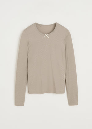 Messhu long sleeve | Dried Herb T-shirt aiayu