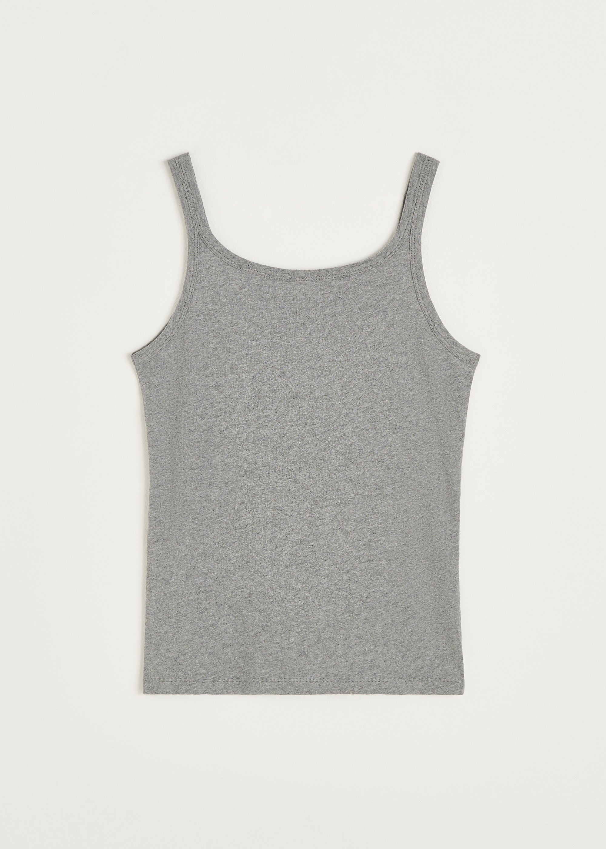 Messhu tank melange | Grey Melange Tank aiayu