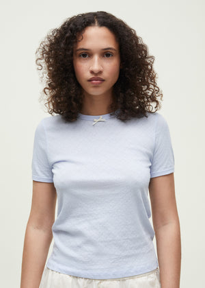 Messhu tee | Light Blue