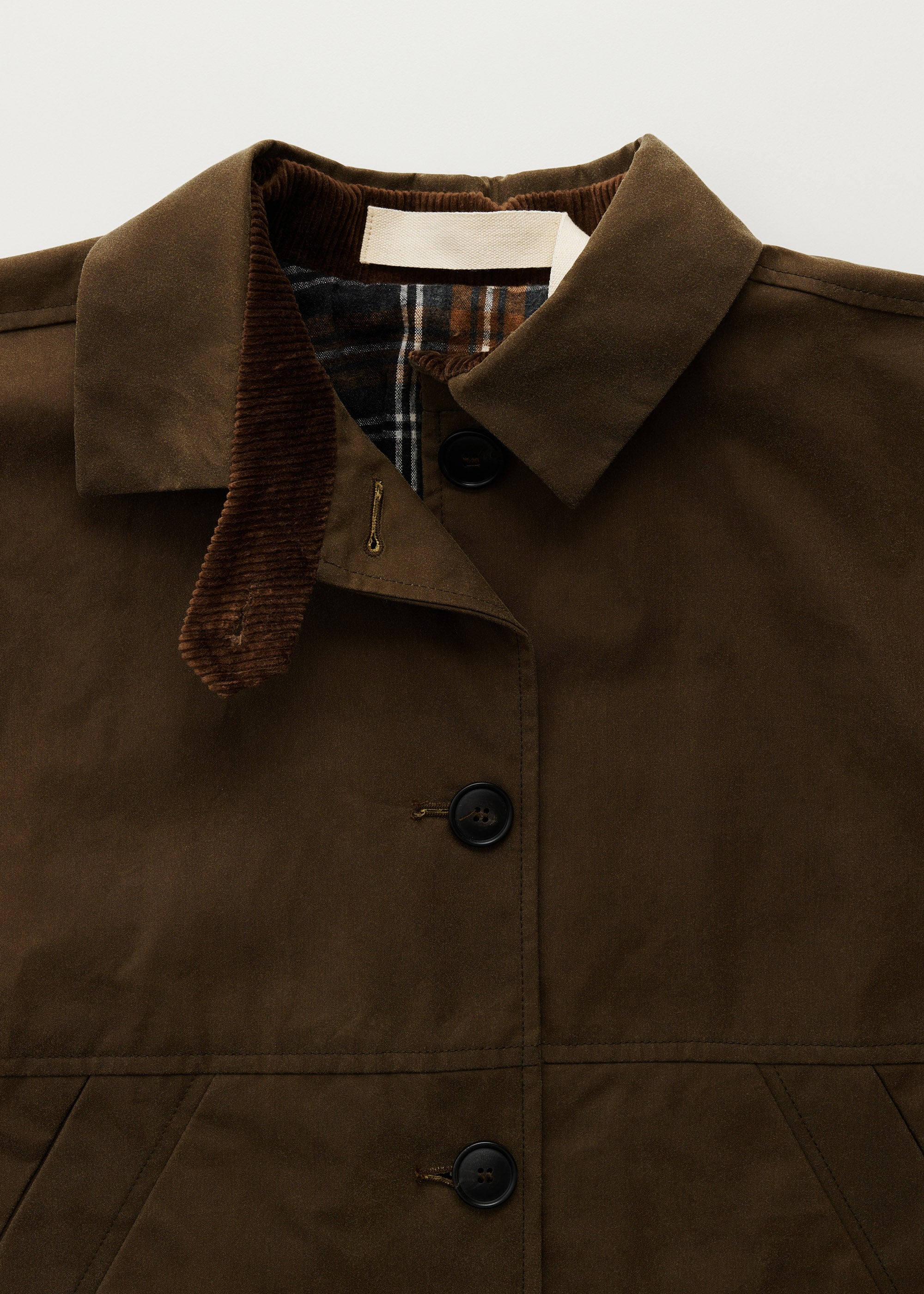 Moa jacket - oilskin | Bark