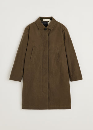 Noor coat – oilskin | Bark Jacket aiayu