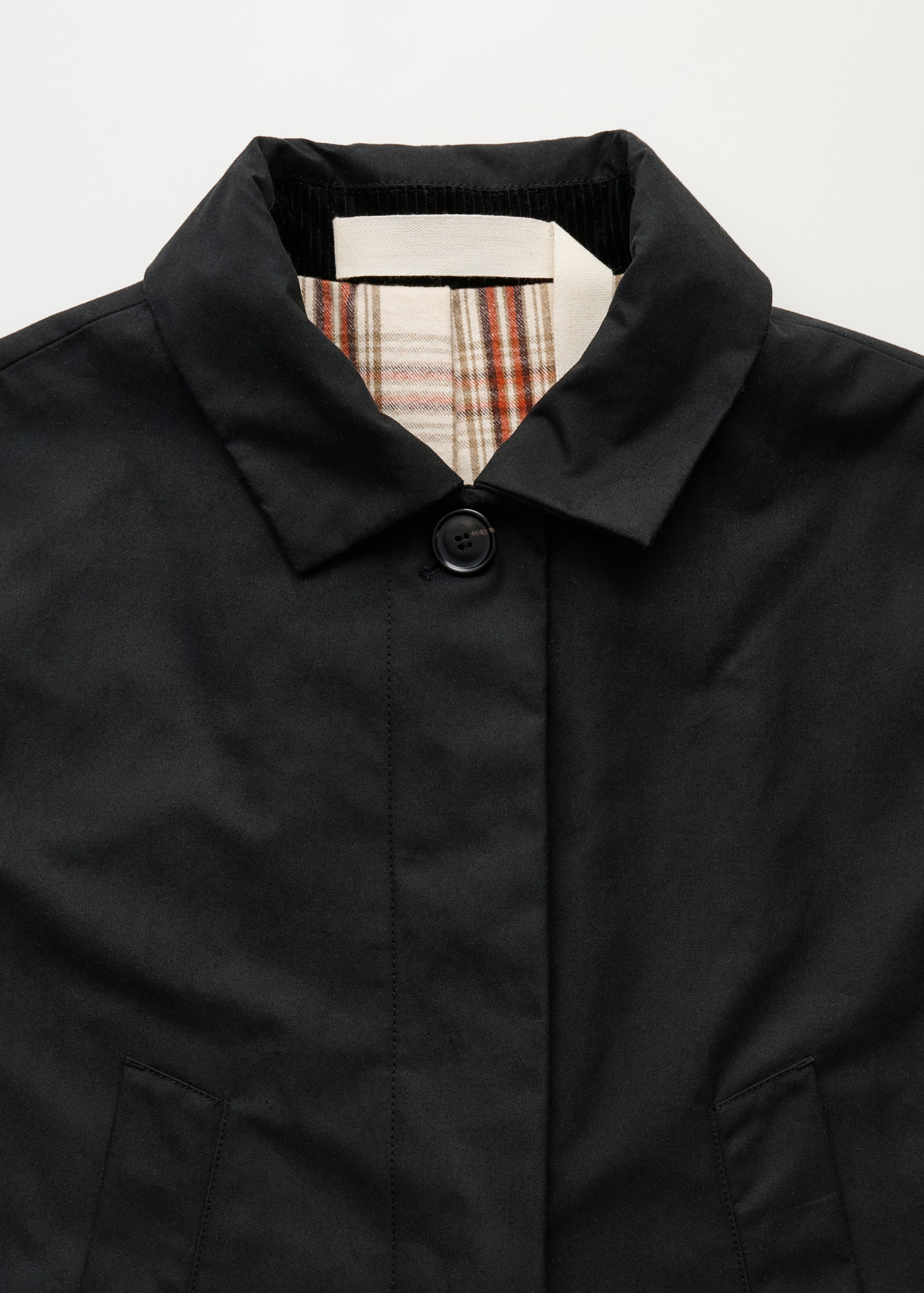 Noor coat – oilskin | Black Jacket aiayu