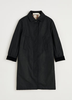 Noor coat – oilskin | Black Jacket aiayu