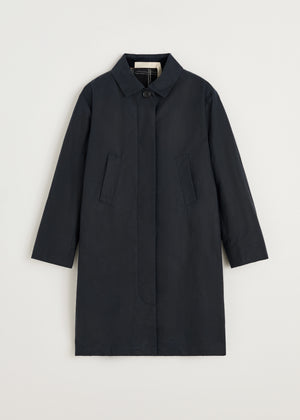 Noor coat – oilskin | Navy Jacket aiayu