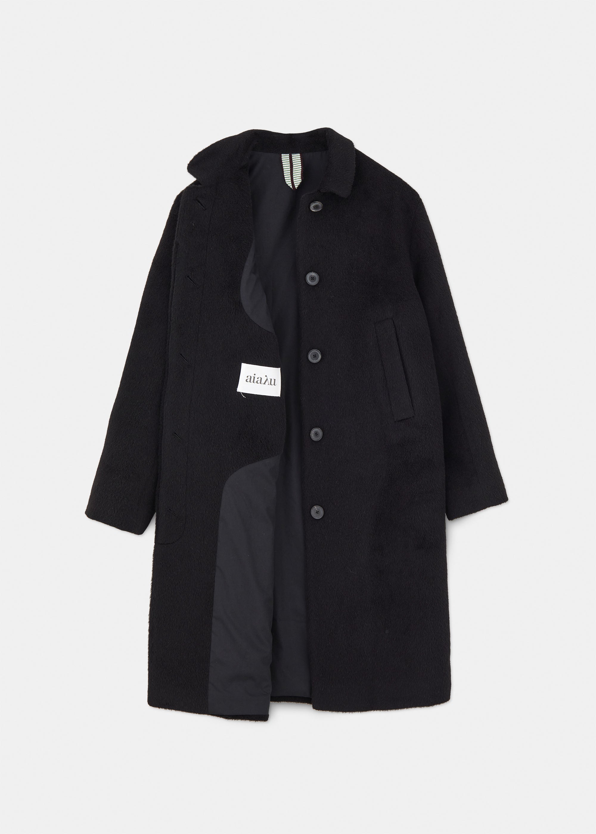 Noor coat – wool | Black Jacket aiayu