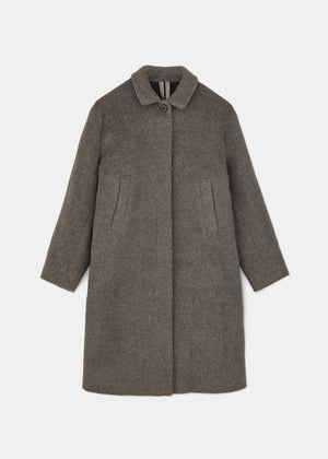 Noor llama wool coat | Yak Melange