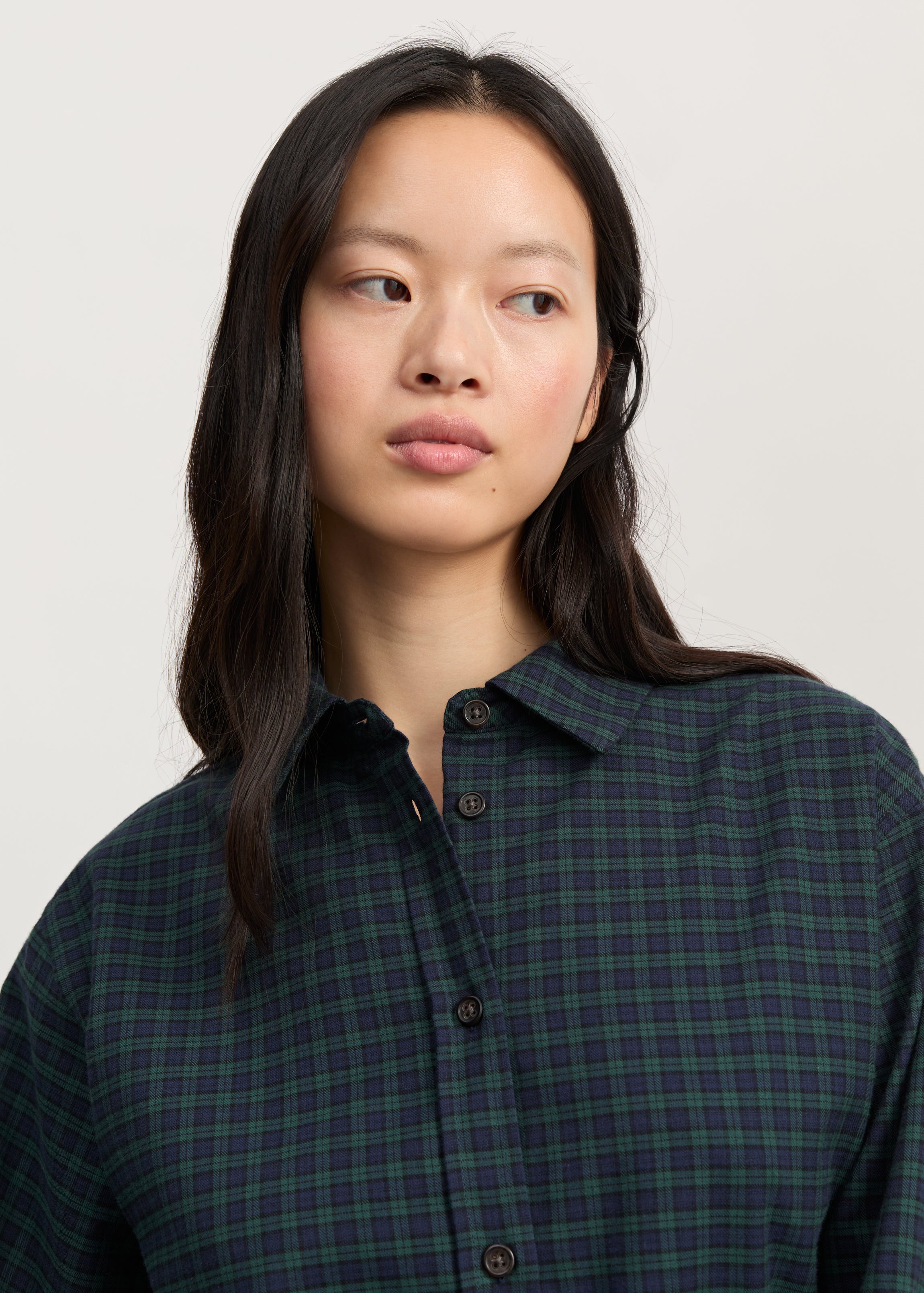Penny shirt check | Evergreen Shirt Woven aiayu