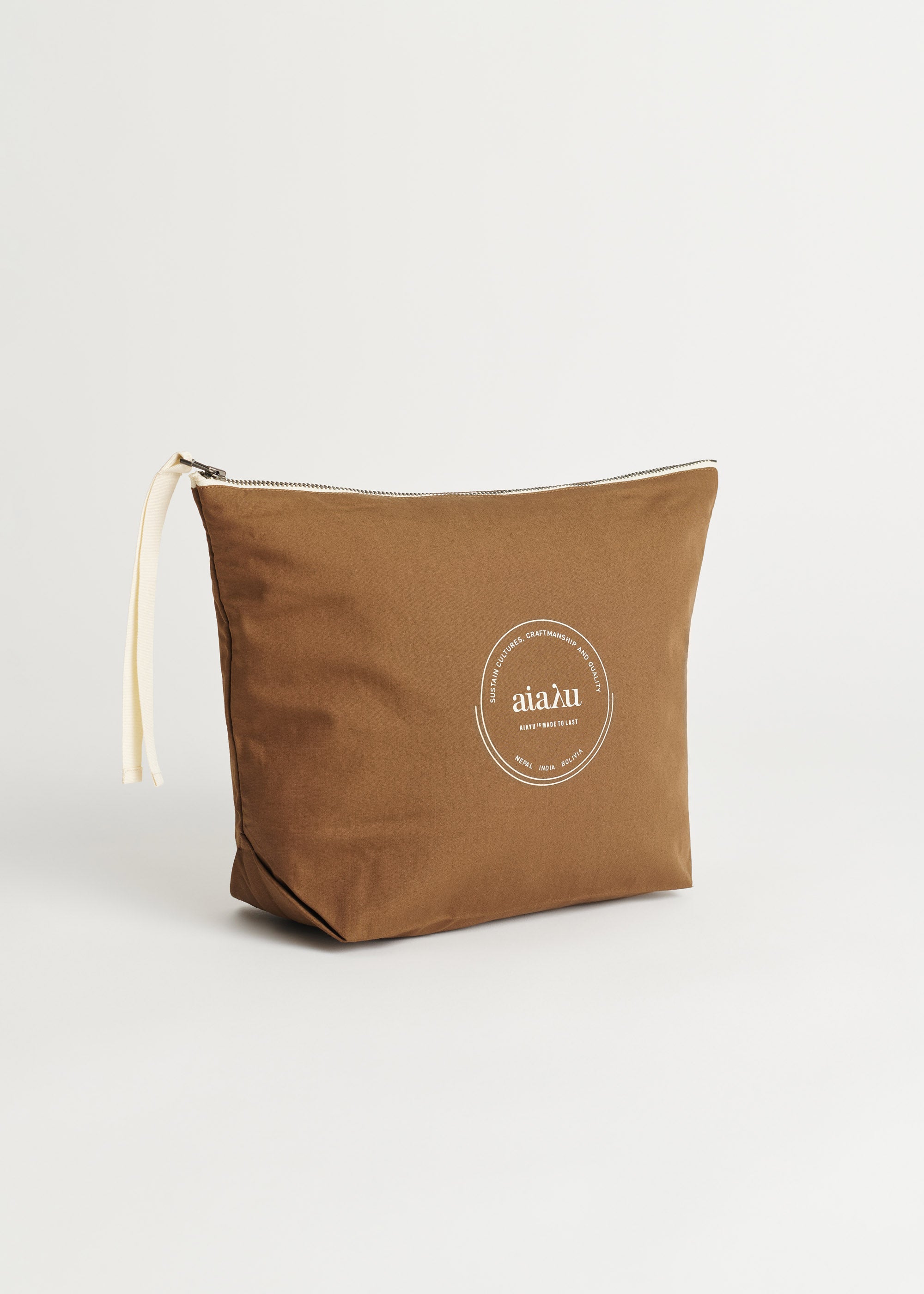 Pouch heavy poplin | Mocha