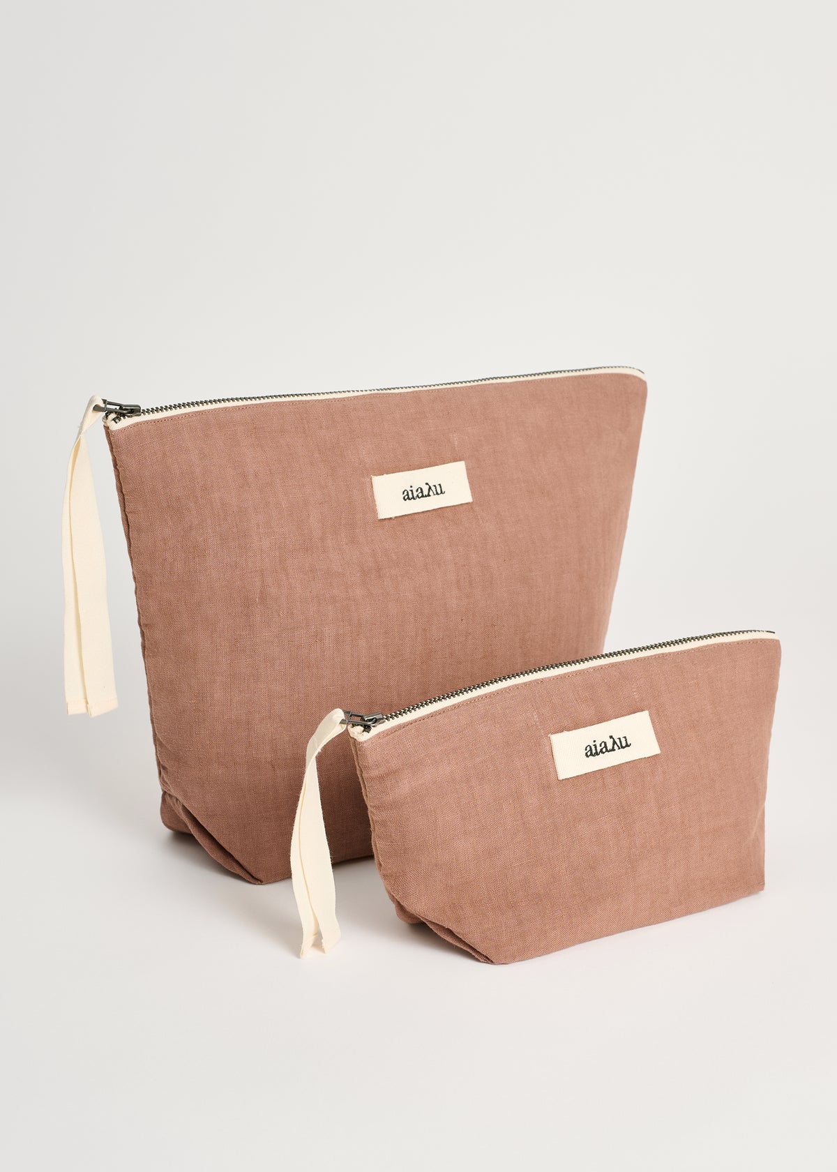 Pouch linen | Desert blush Bag aiayu