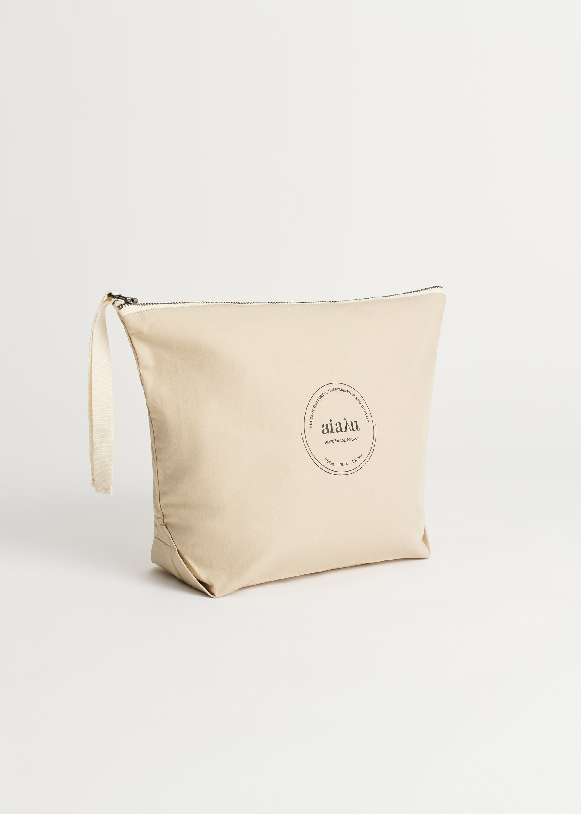 Pouch heavy poplin | Beige