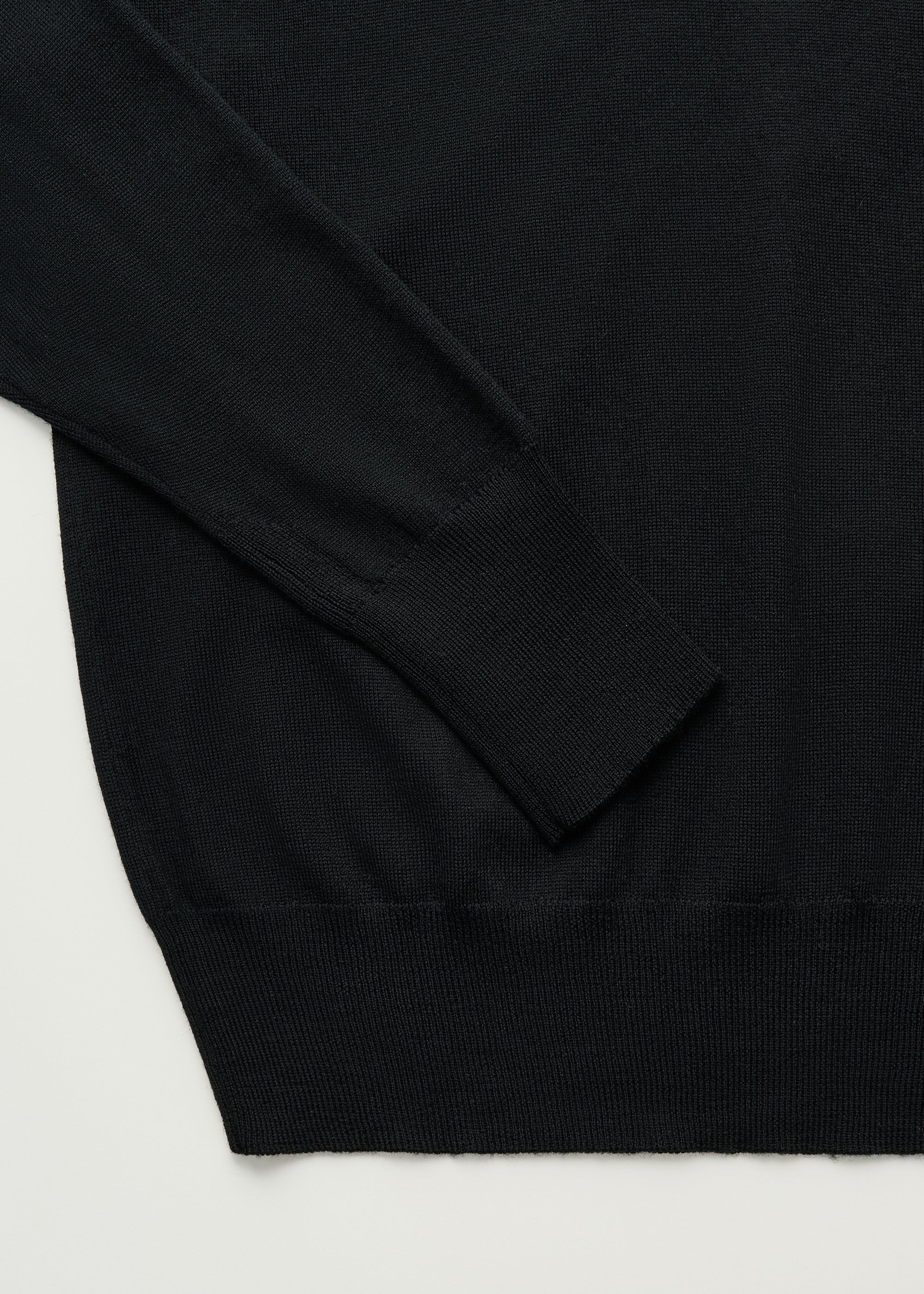 Quinn sweater – merino wool | Black Sweater aiayu