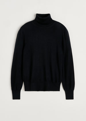 Quinn sweater – merino wool | Black Sweater aiayu
