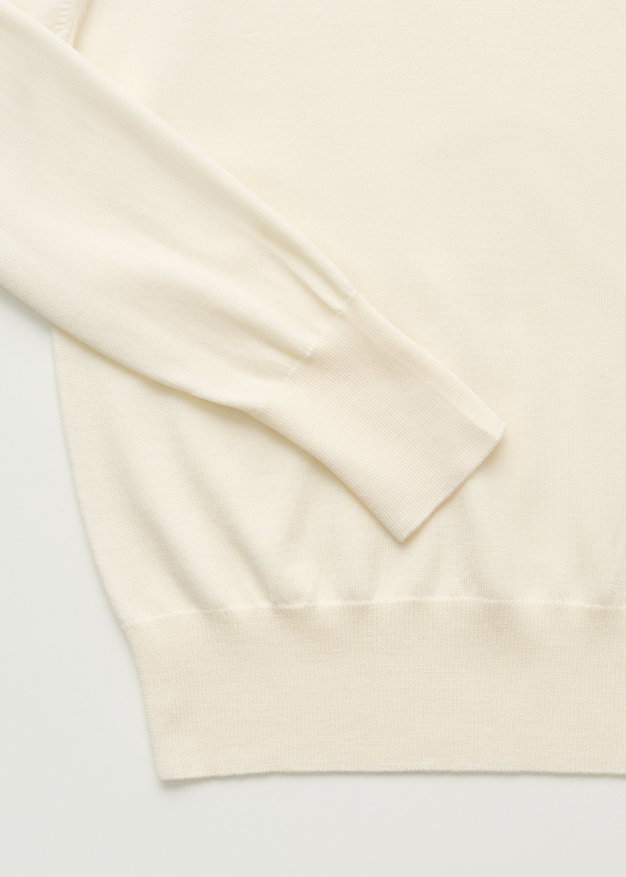 Quinn sweater – merino wool | Ecru Sweater aiayu