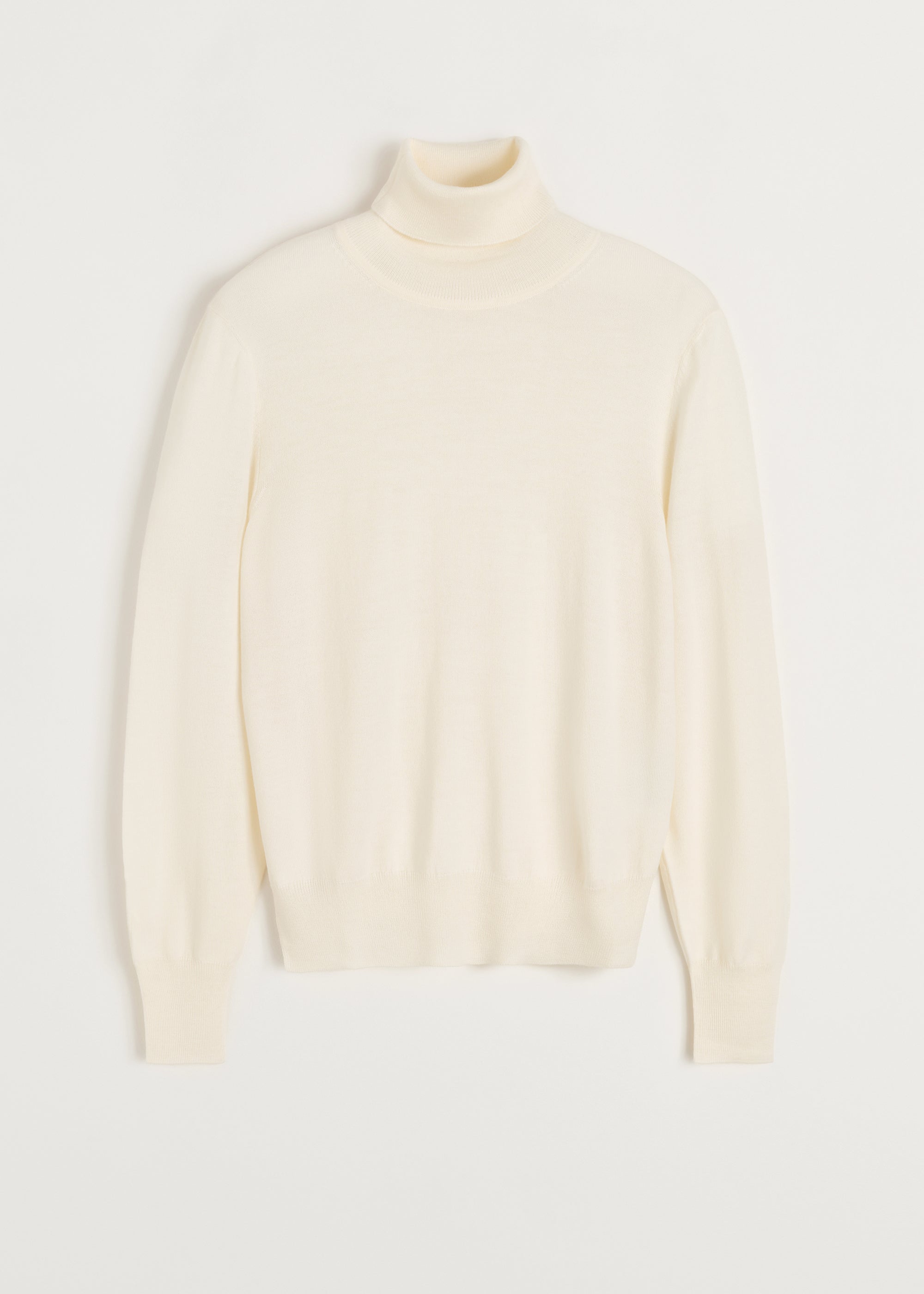 Quinn sweater – merino wool | Ecru Sweater aiayu