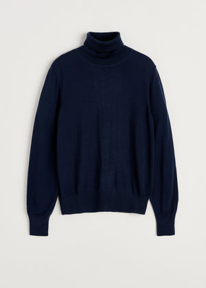 Quinn sweater – merino wool | Navy Sweater aiayu