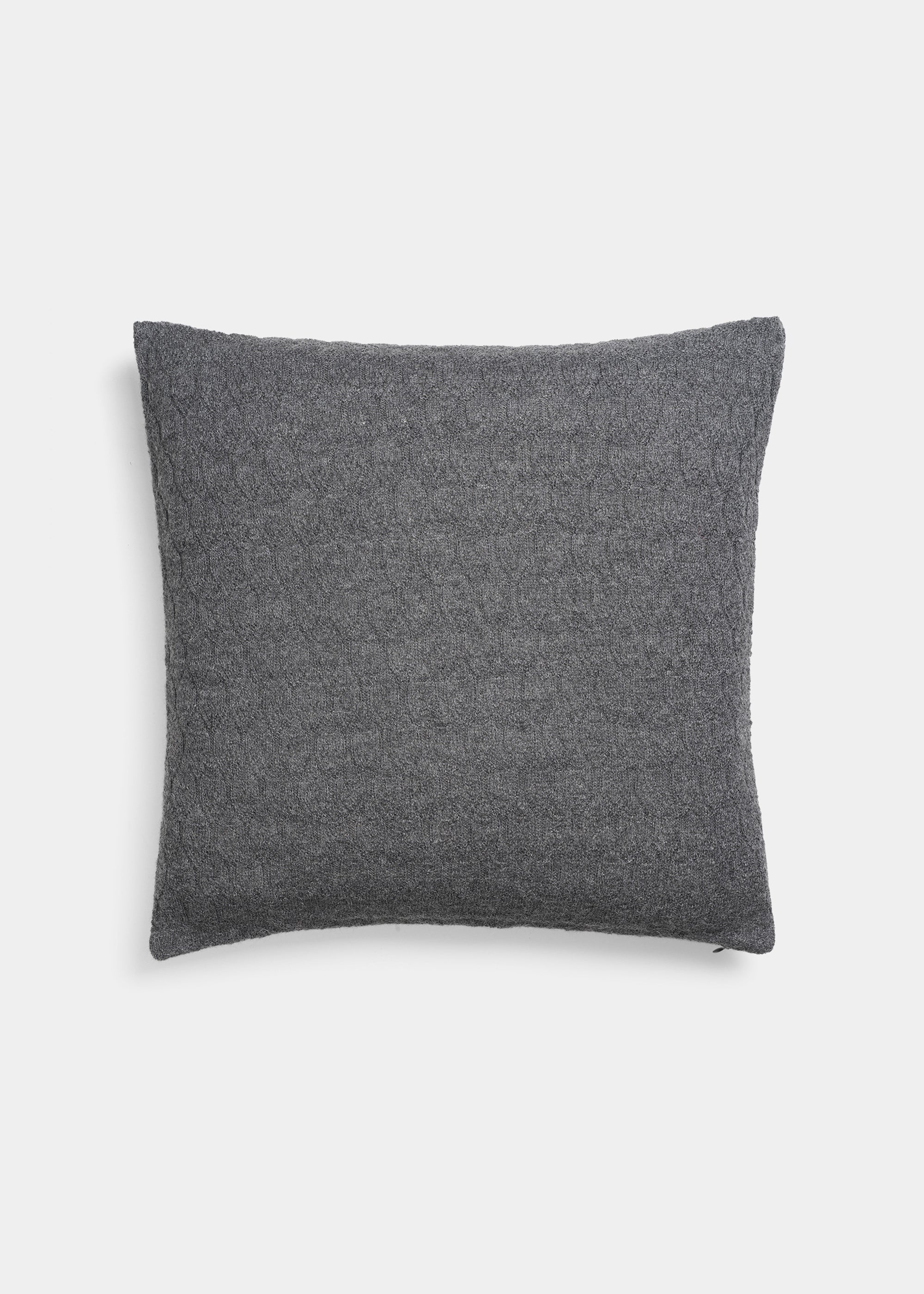 Raul llama wool pillow - 50x50 | Stormy aiayu.dk
