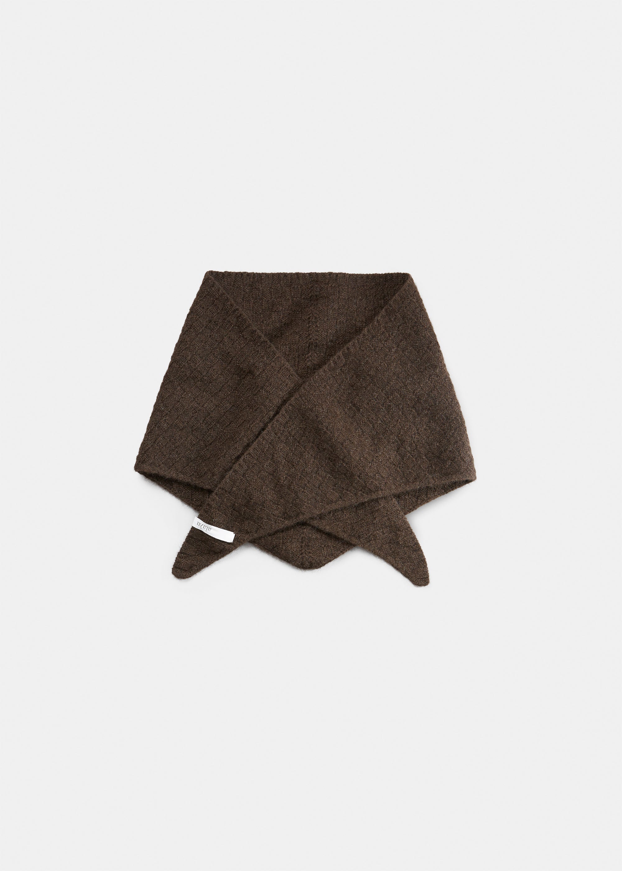 Revna yak scarf | Pure Dark Brown