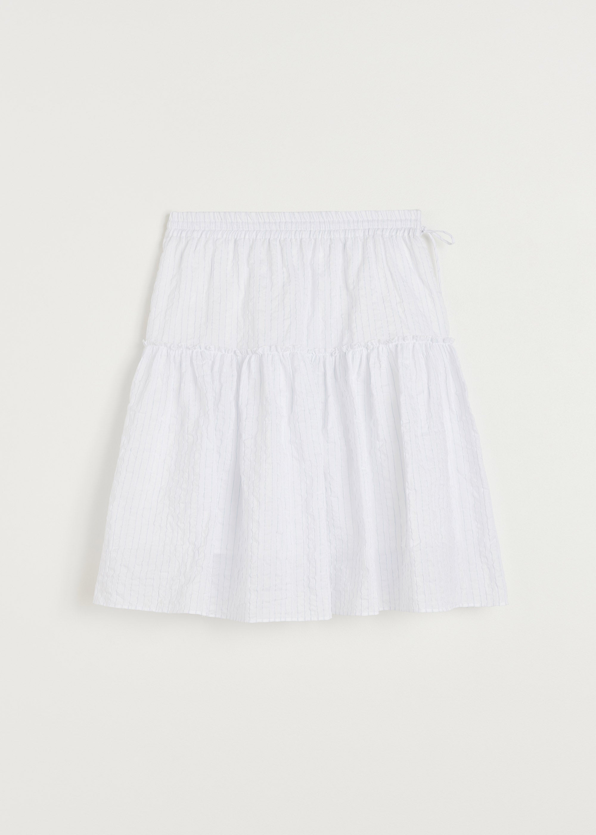 Ricca skirt - silk blend | White