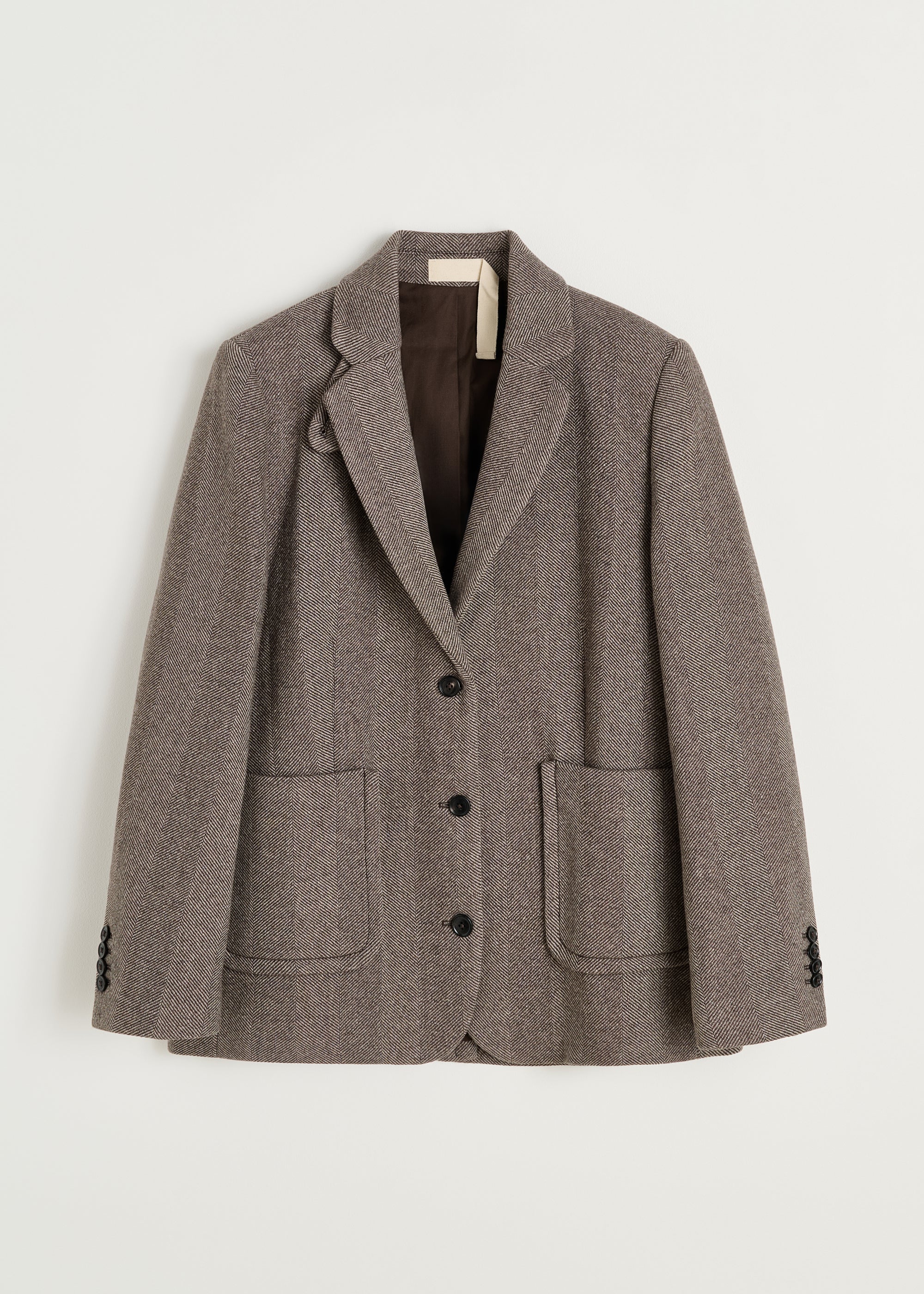 Sergio jacket – wool | Herringbone Jacket aiayu