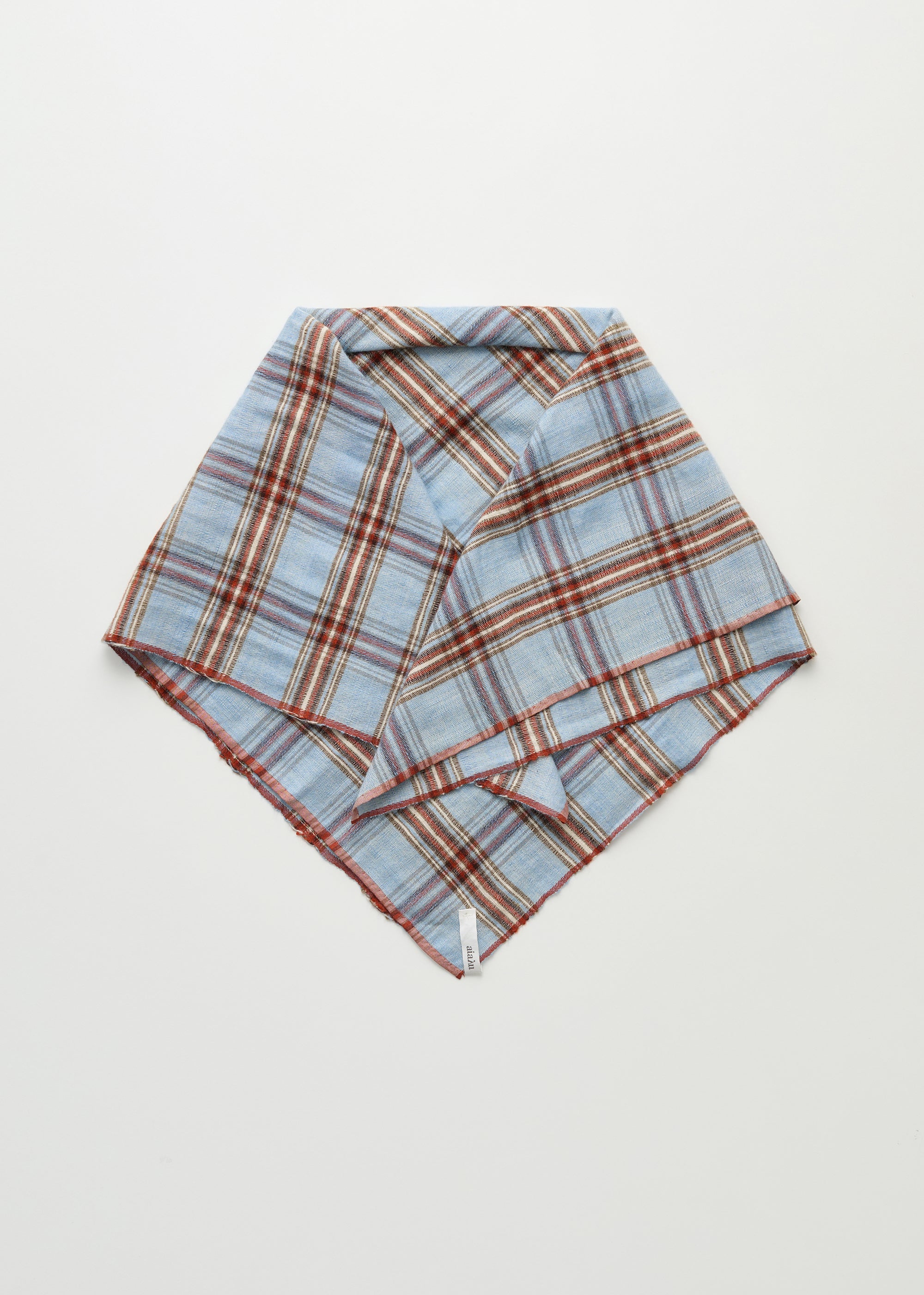 Shilpa scarf – cashmere silk | Mix Sky Blue Scarf aiayu