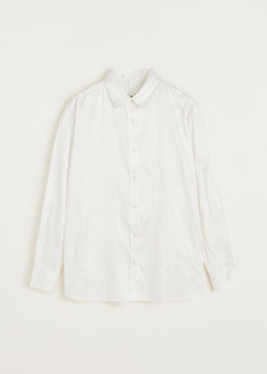 Shirt – recycled silk | Pure Ecru Shirt Woven aiayu