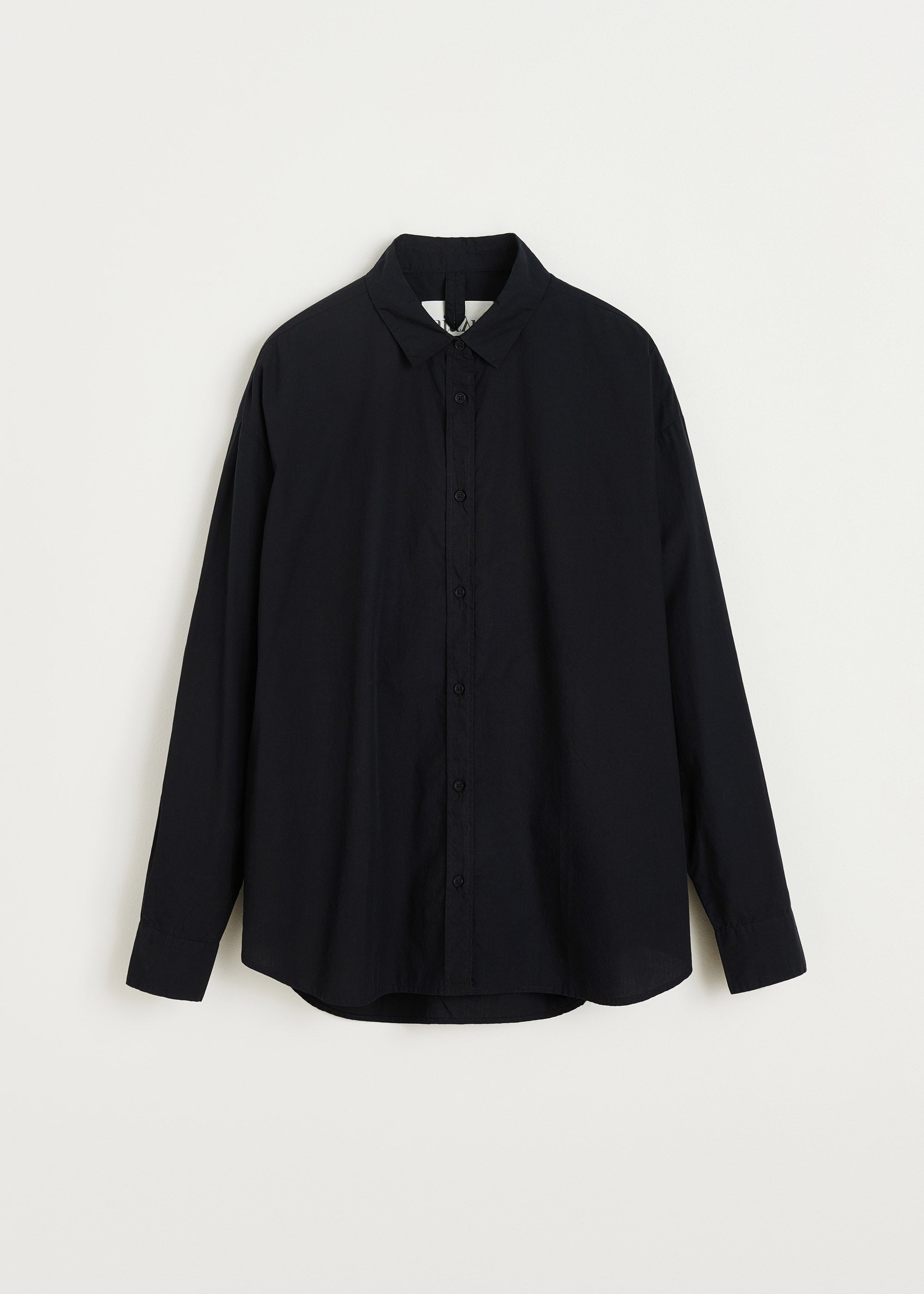 Shirt | Black Navy Shirt Woven aiayu