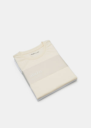 Short sleeve tee - two pack  | White & Undyed