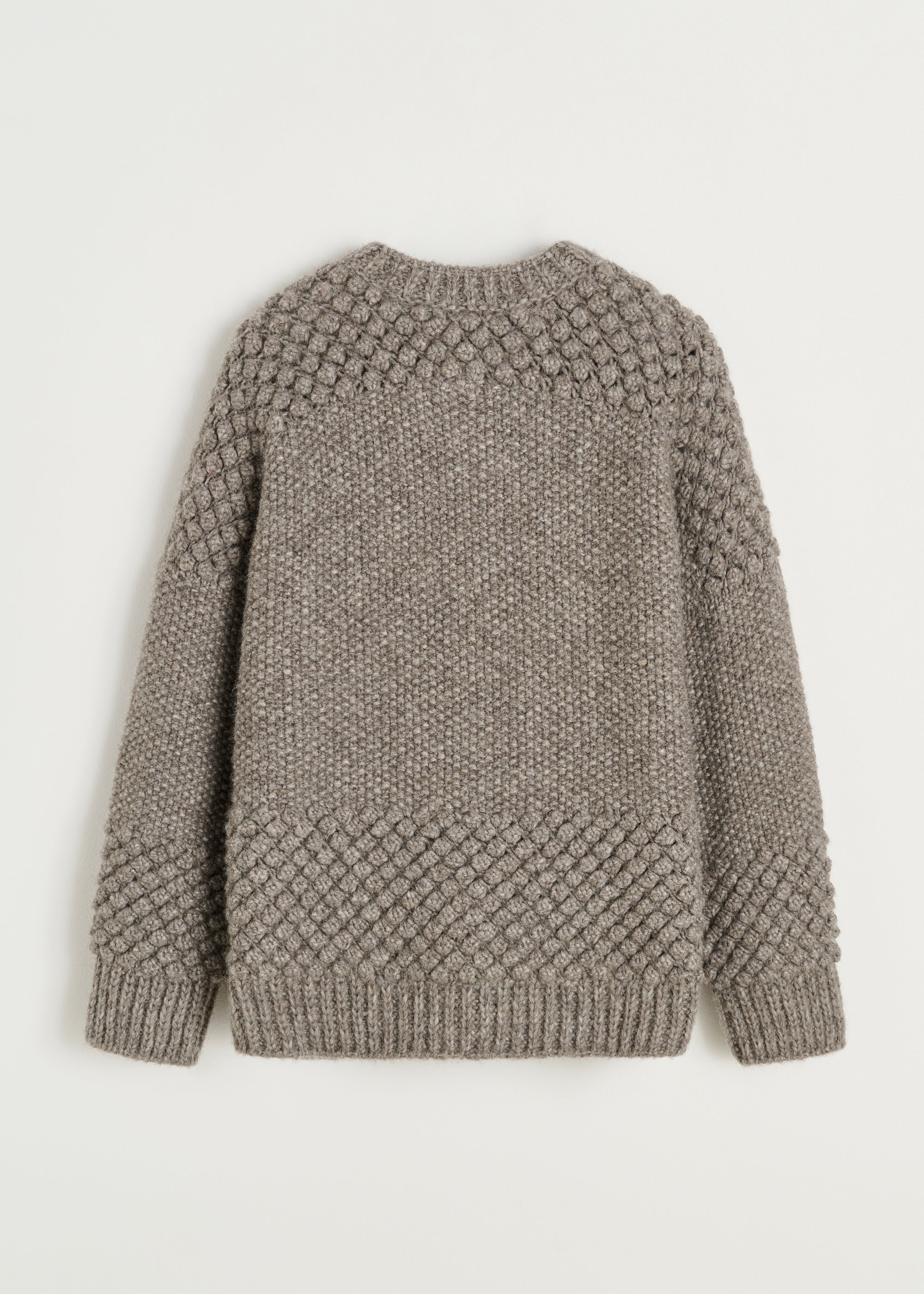 Sierra cardigan – pure llama | Pure Grey Cardigan aiayu