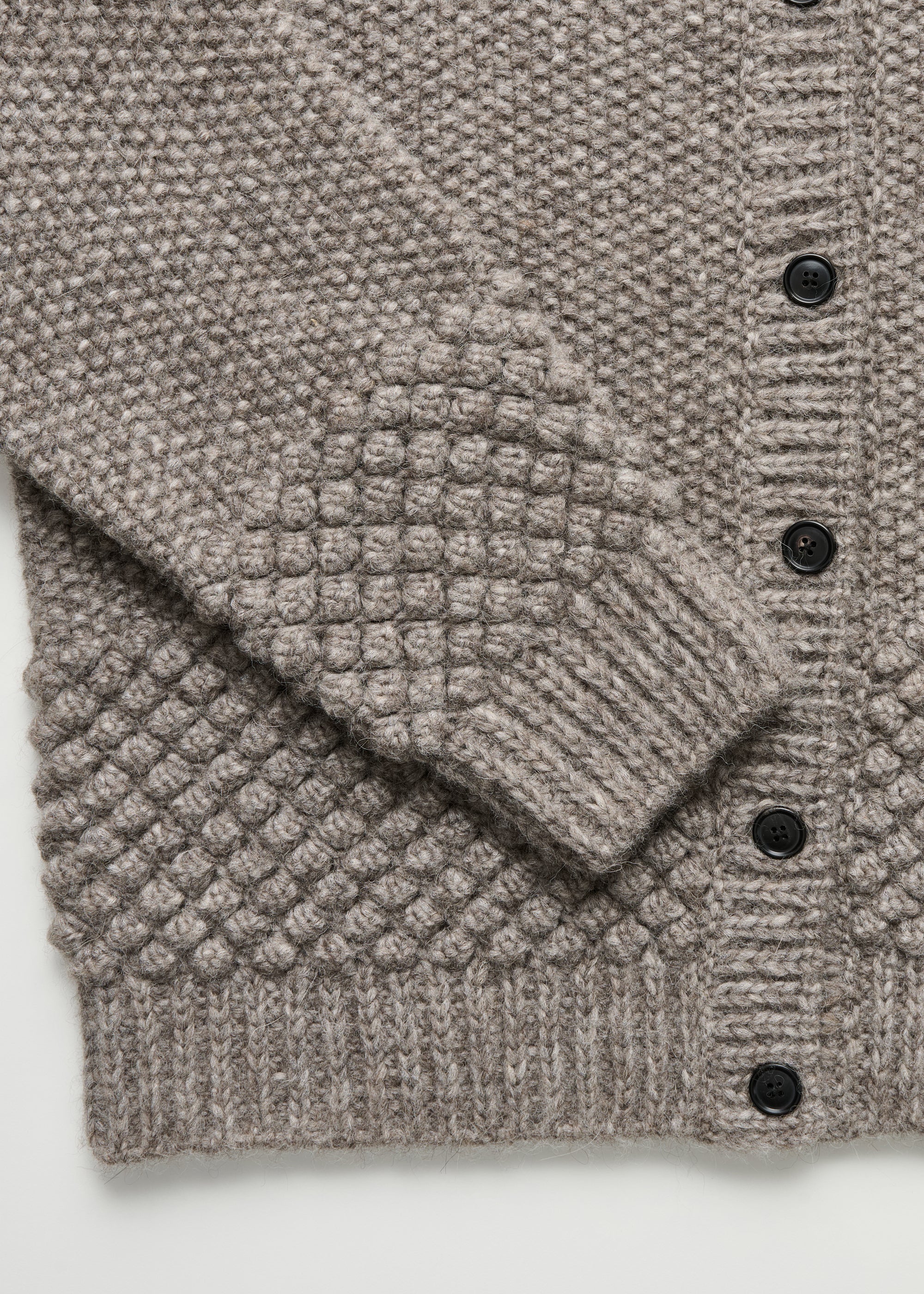 Sierra cardigan – pure llama | Pure Grey Cardigan aiayu