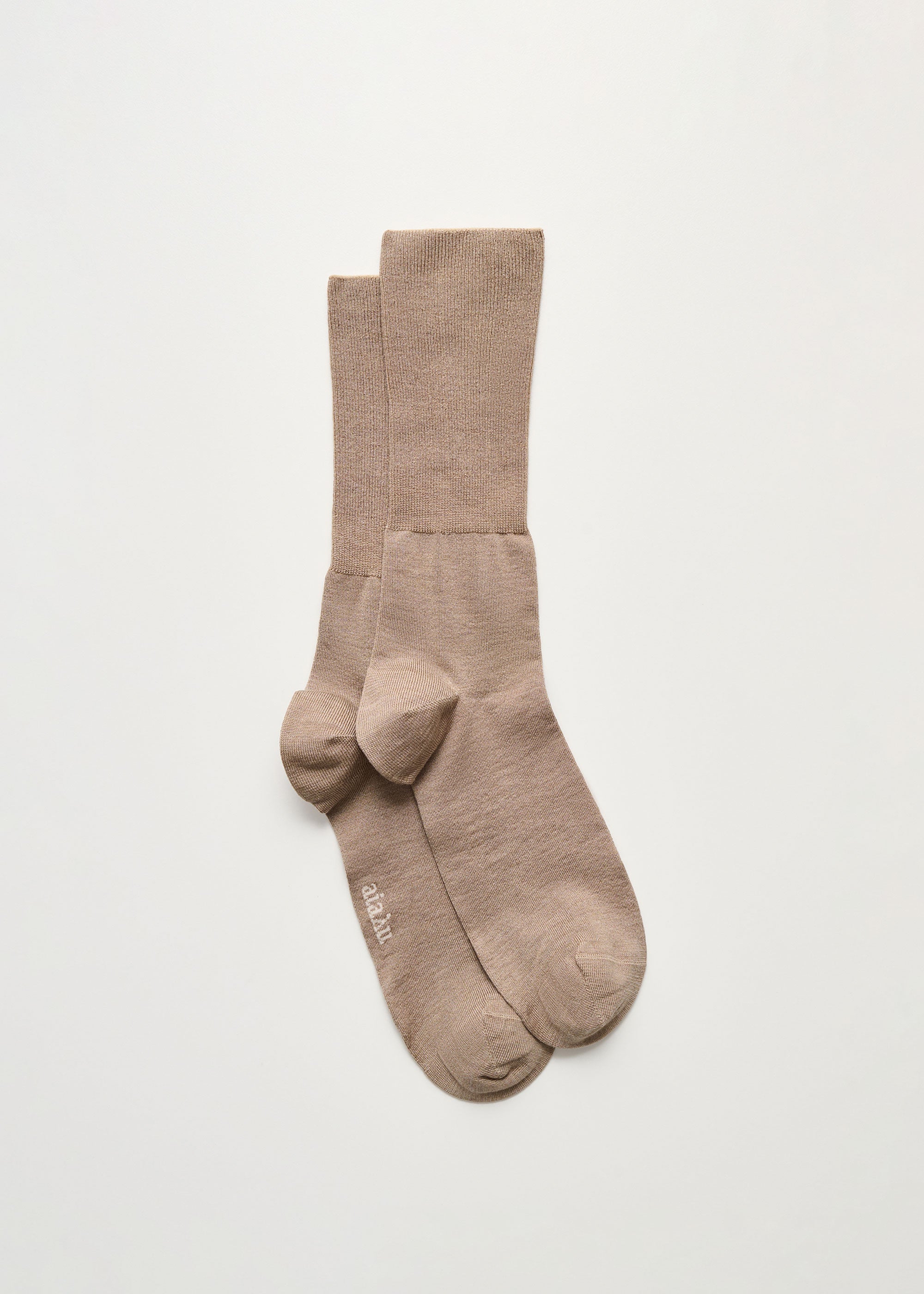 Silk socks  | Oyster
