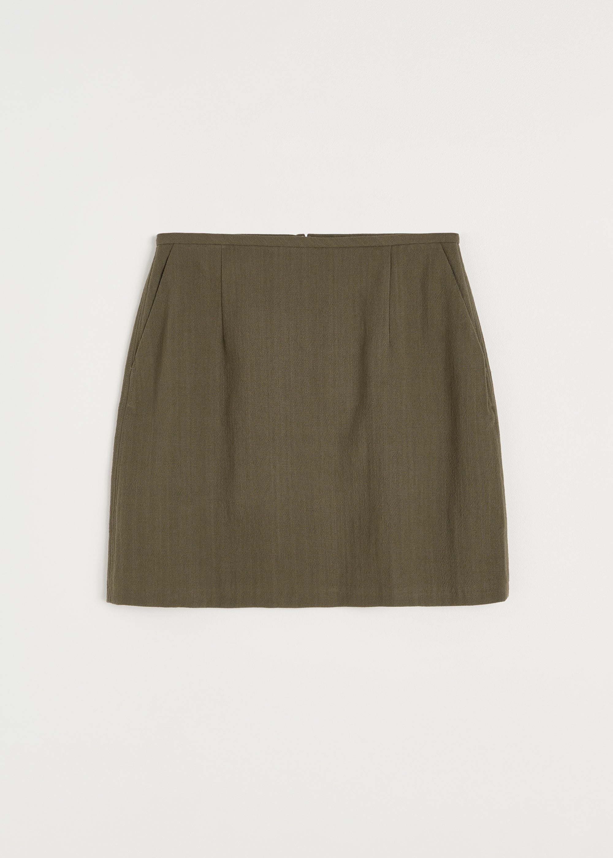 Skirt cotton | Green Wood Skirt aiayu
