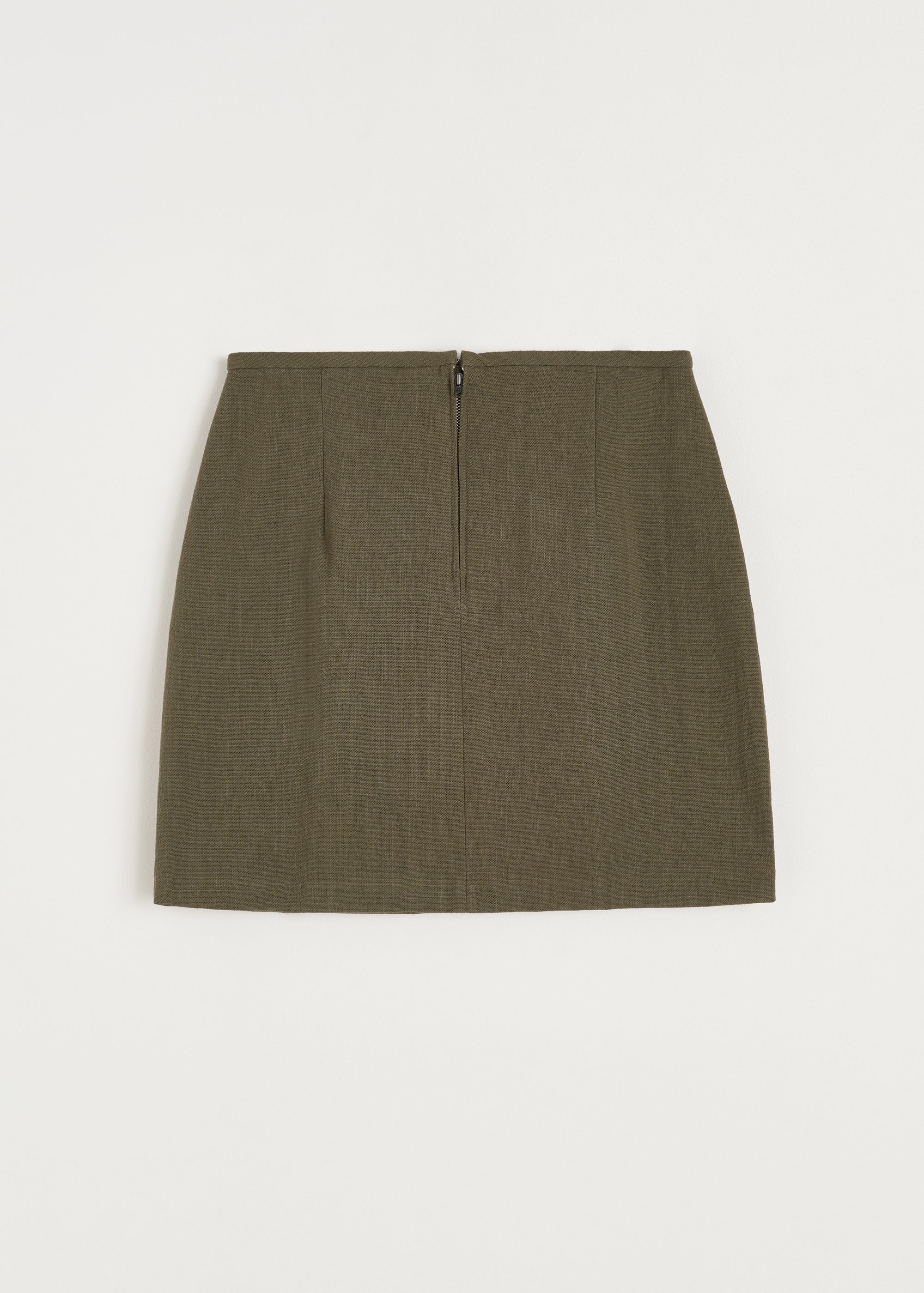 Skirt cotton | Green Wood Skirt aiayu